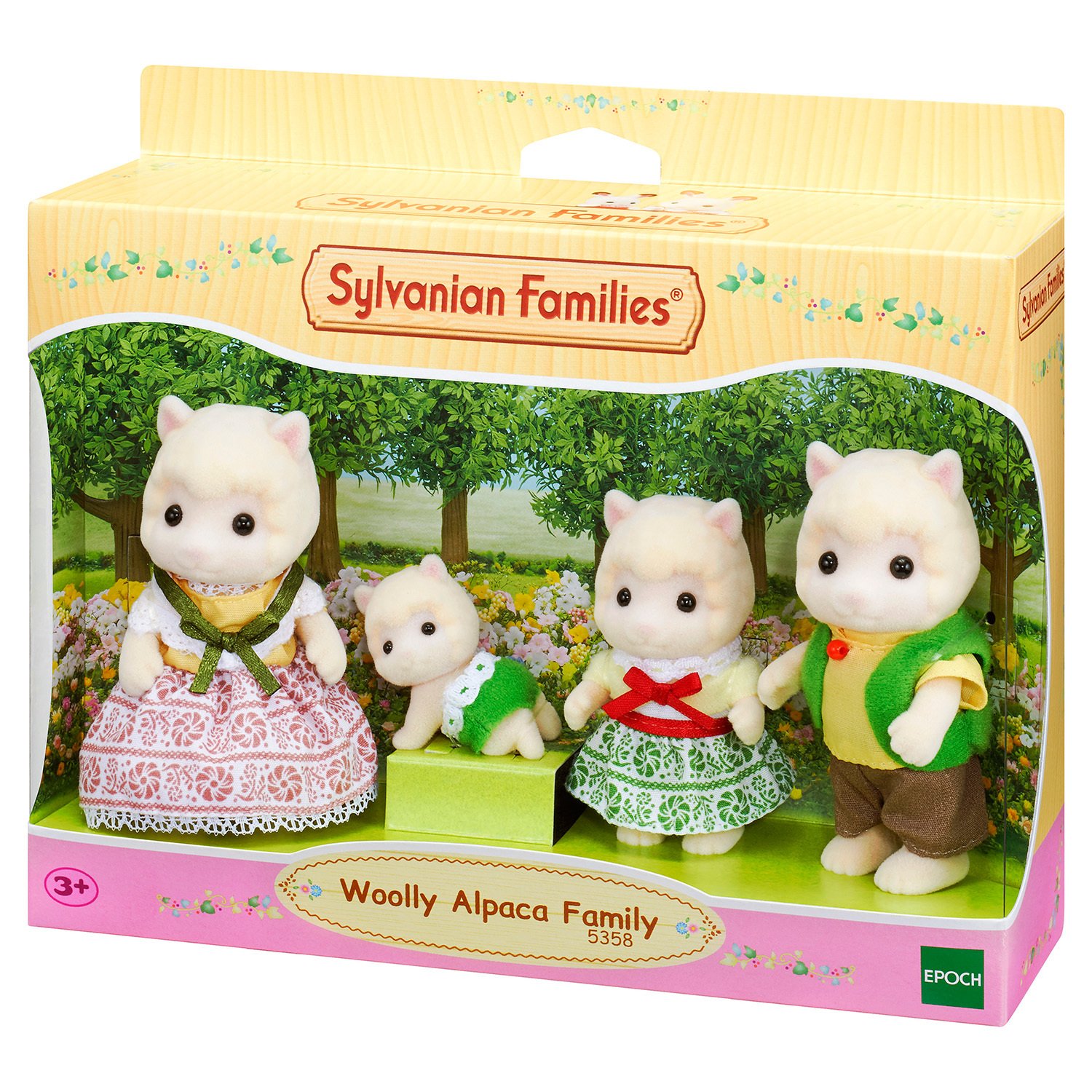 Набор Sylvanian Families 5358 Семья Альпака