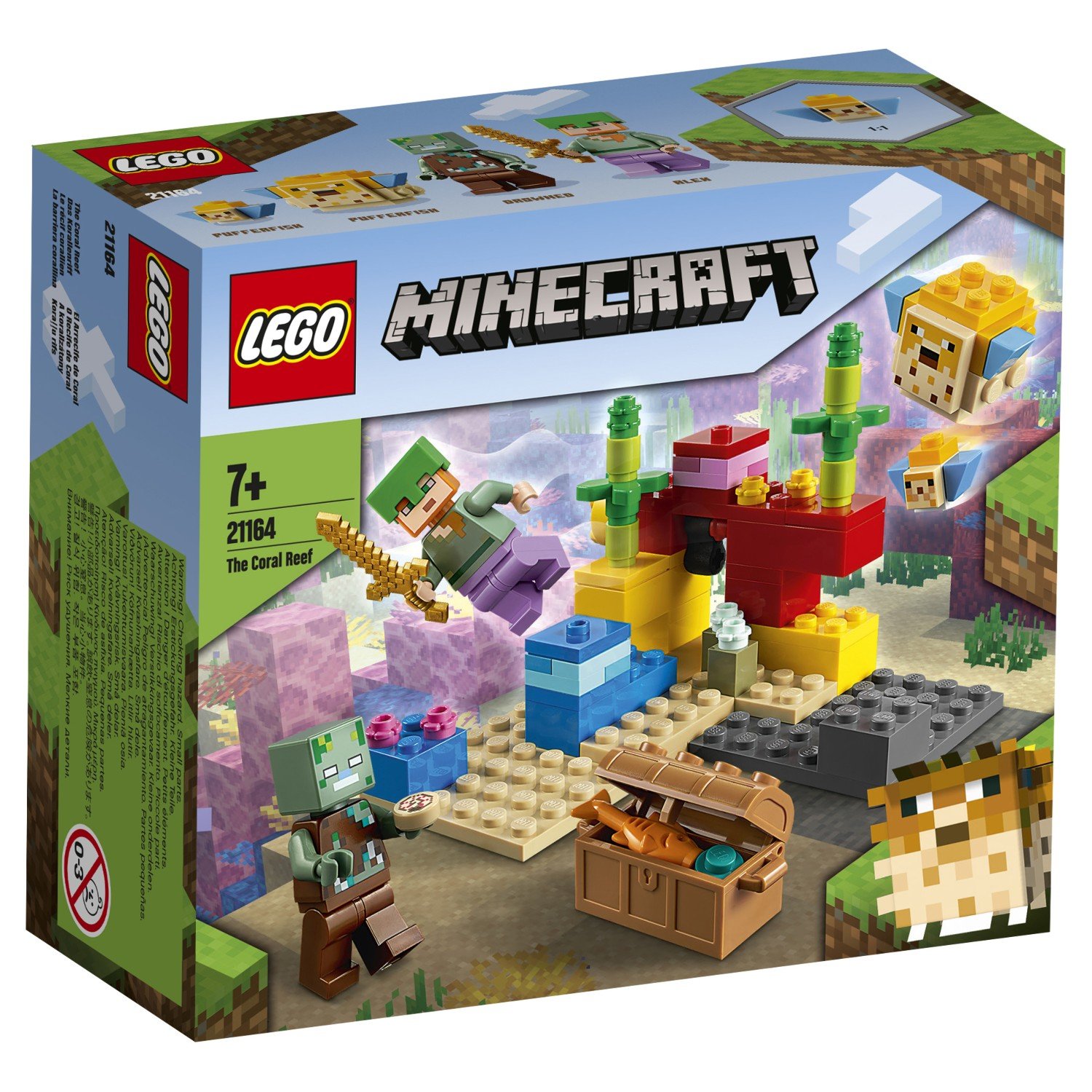 Lego Minecraft 21164 Коралловый риф