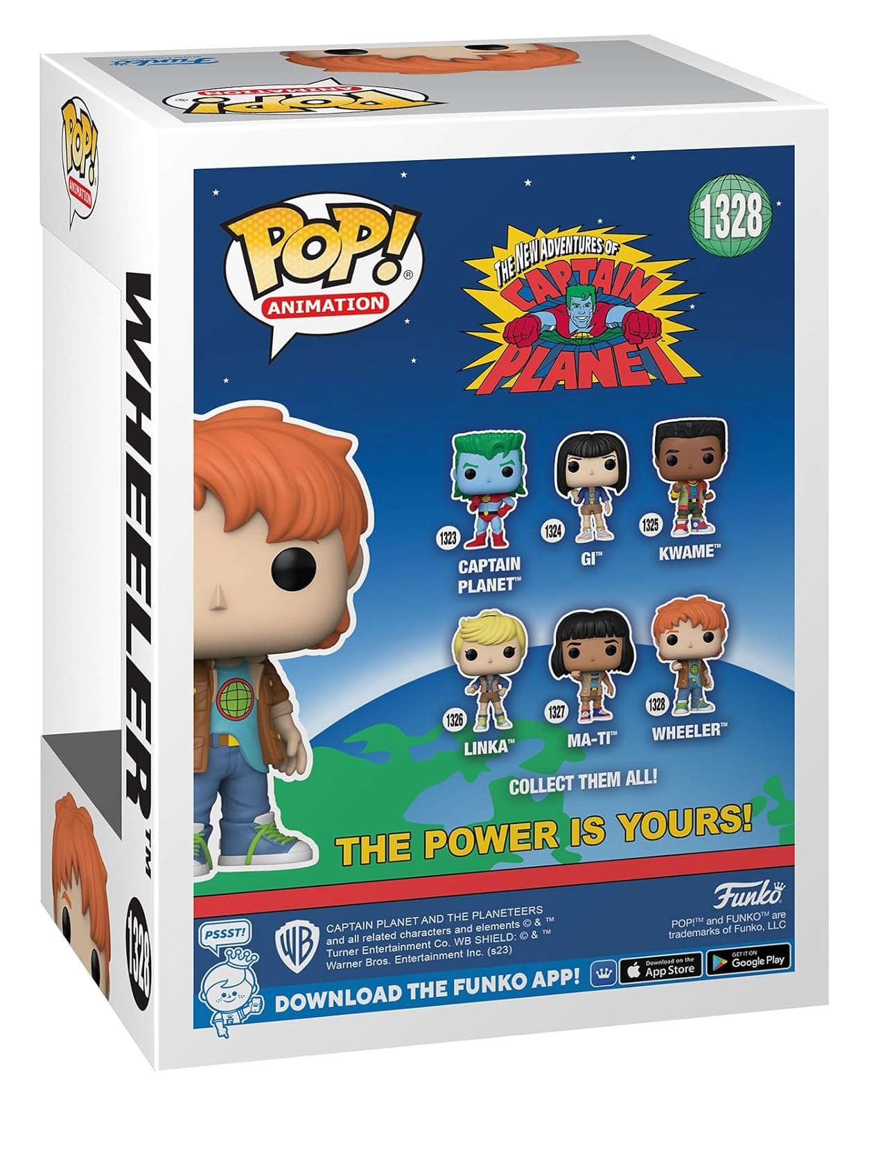 Фигурка Funko POP! Animation Captain Planet Wheeler №1328