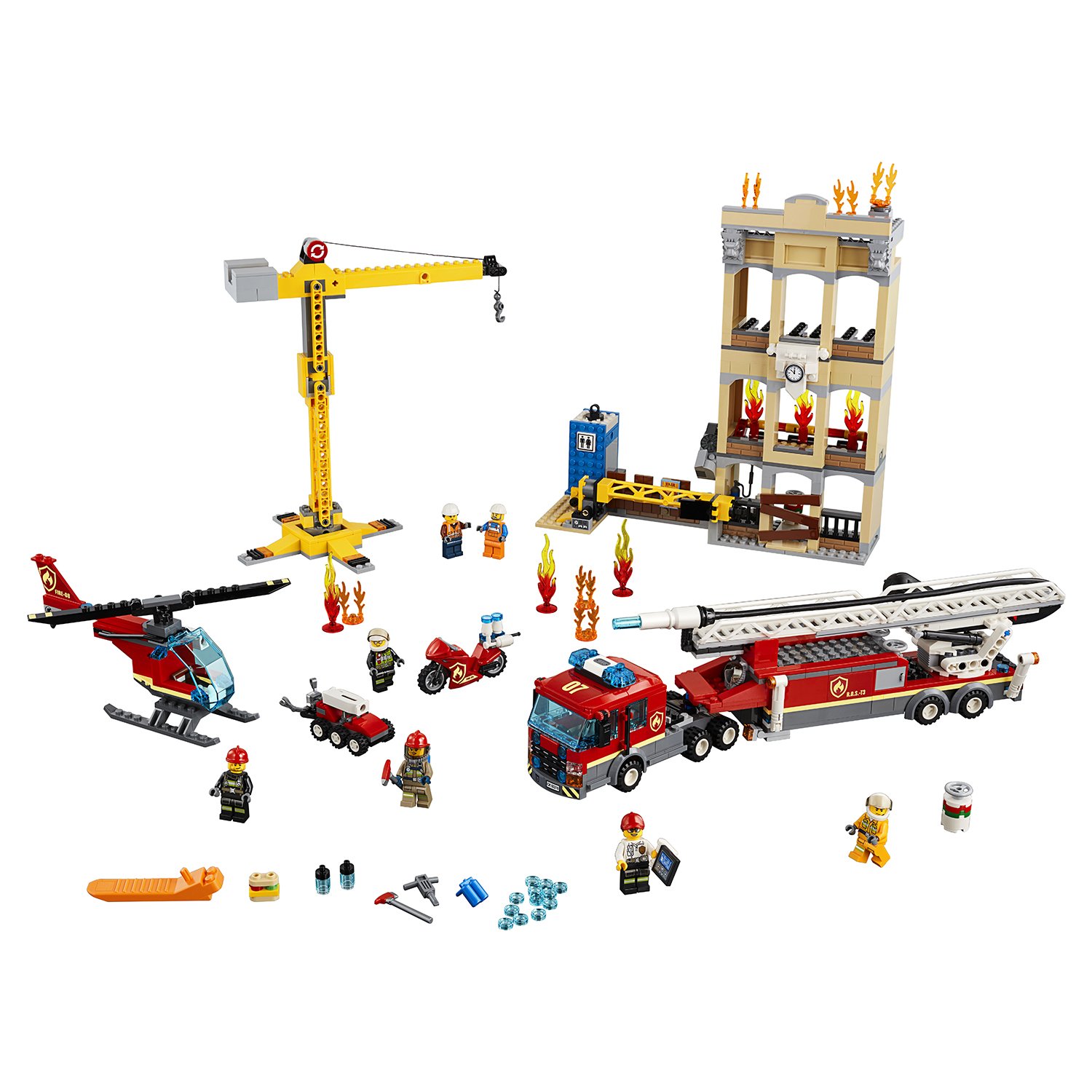 Lego City 60216 Центральная пожарная станция