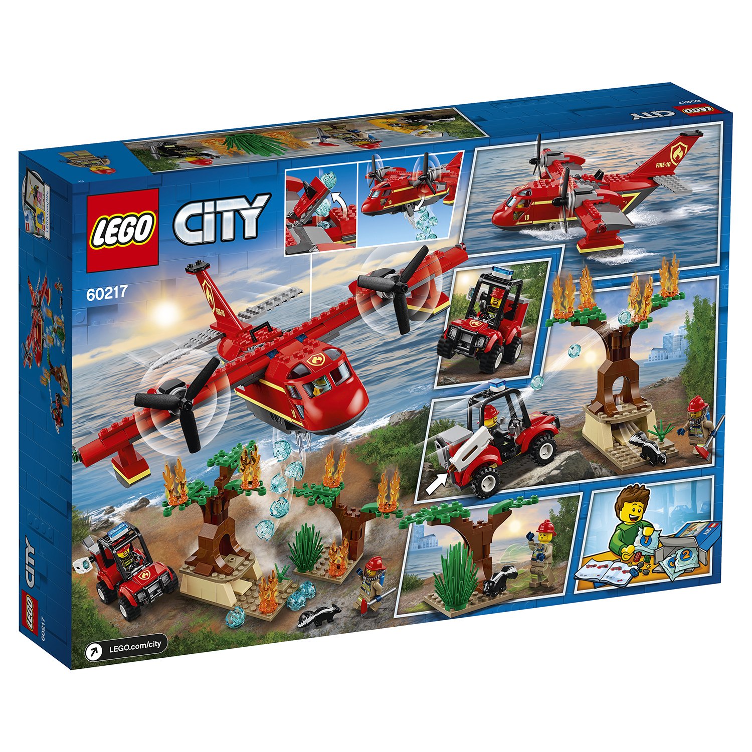 Lego City 60217 Пожарный самолёт