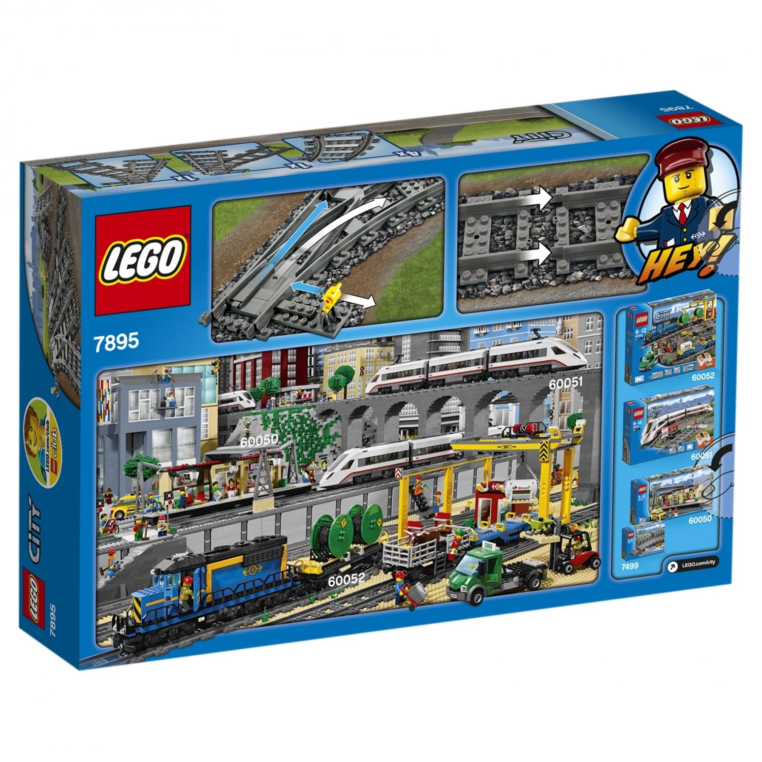 Lego City 7895 Железнодорожные стрелки