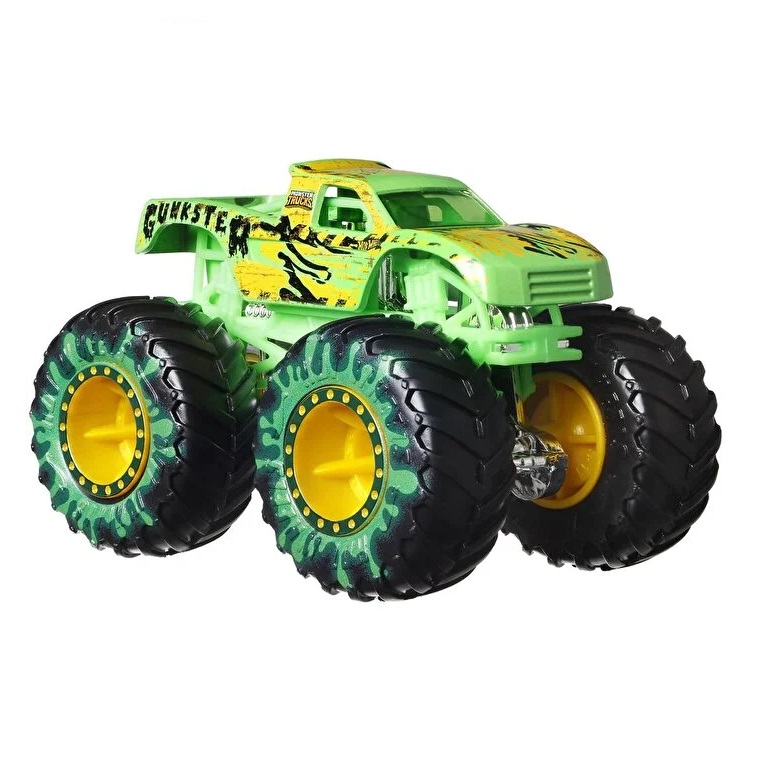 Машинка Hot Wheels HNW22 Monster Trucks Gunkster 2023