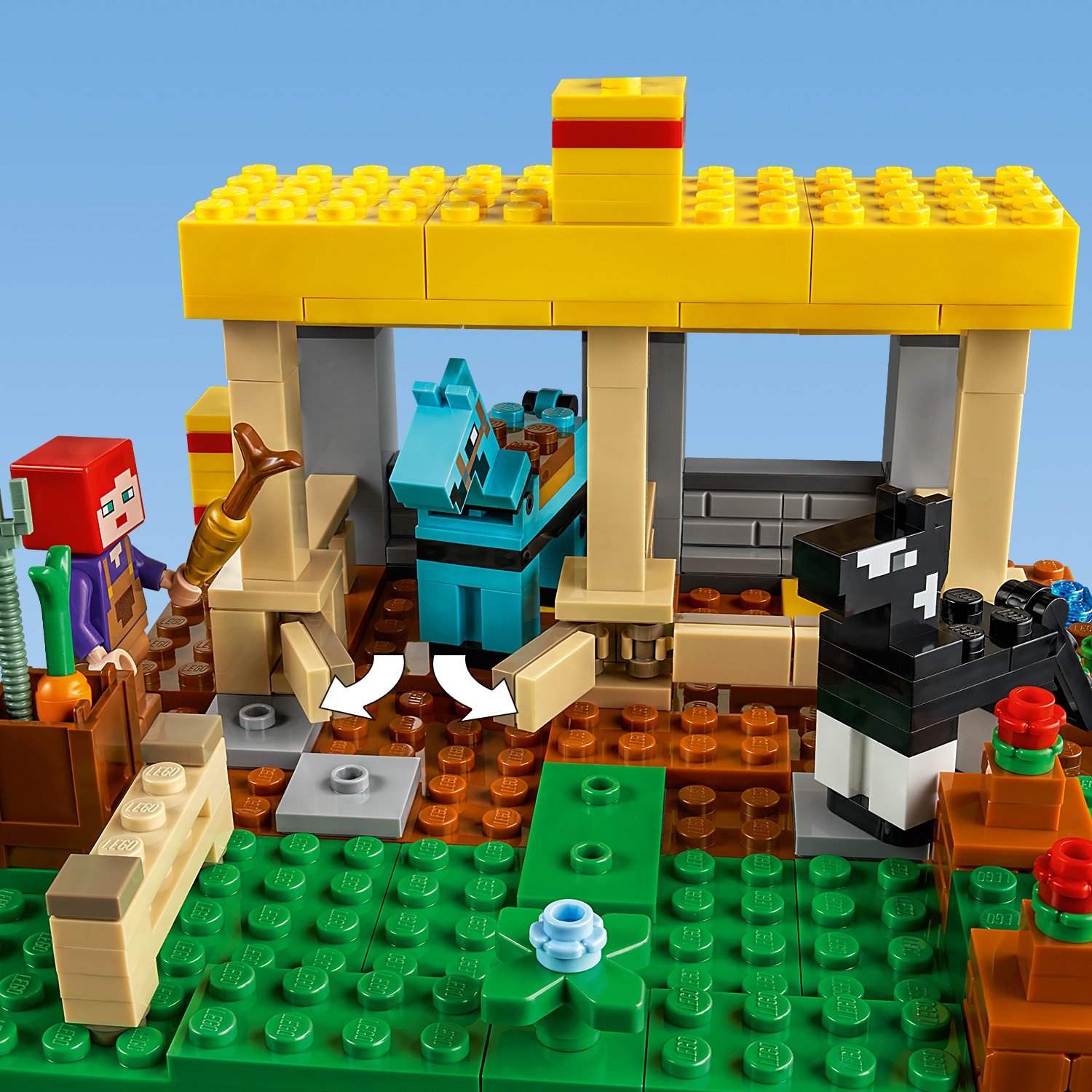 Lego Minecraft 21171 Конюшня