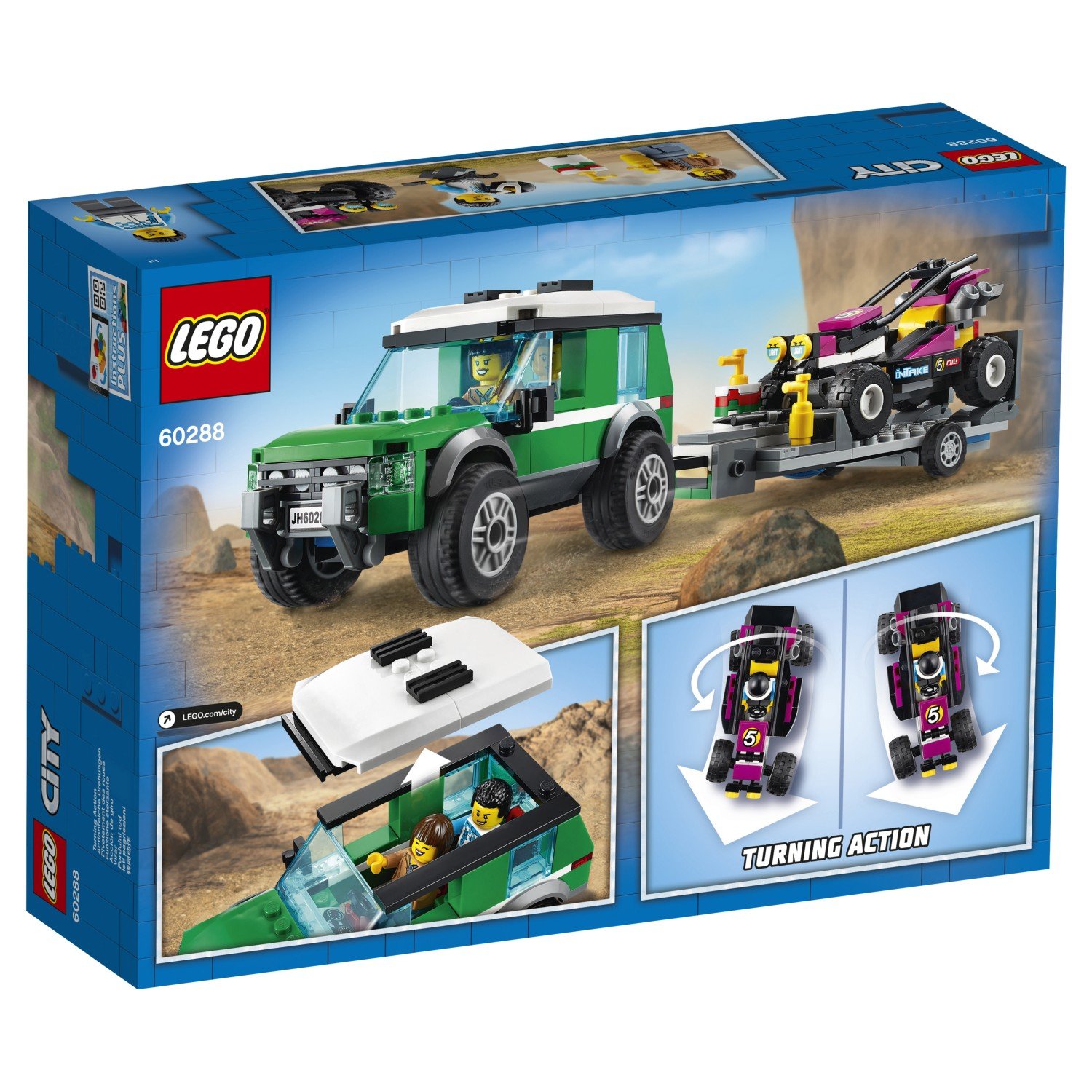 Lego City 60288 Транспортировка карта