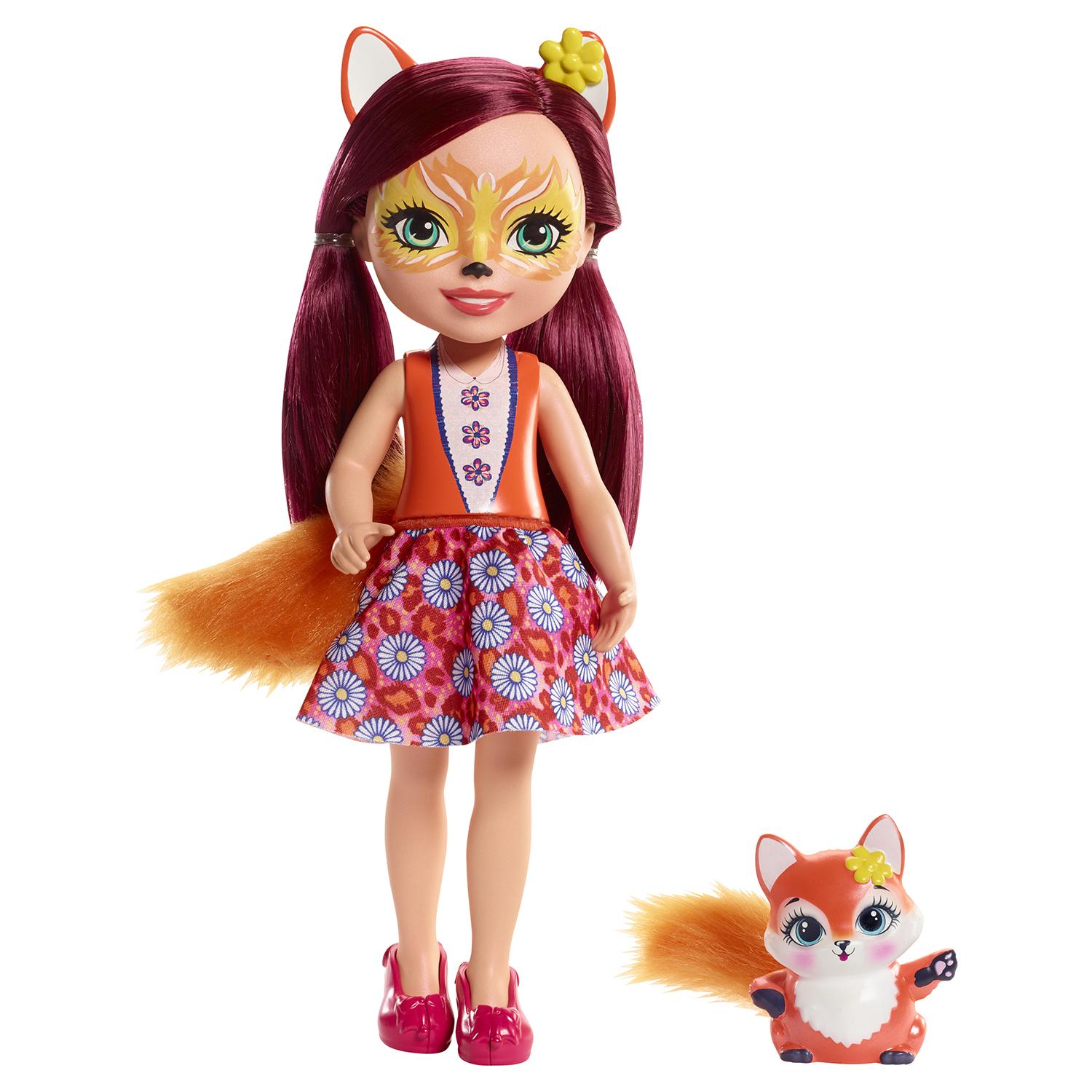 Кукла с питомцем Enchantimals FRH53 Фелисити Лис, 31 см
