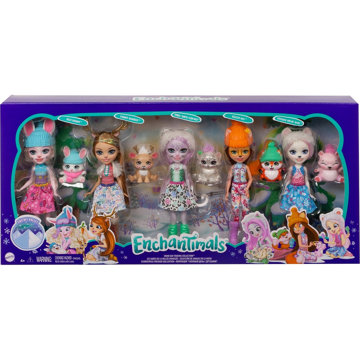 Набор Enchantimals GXB20 Снежный день с друзьями