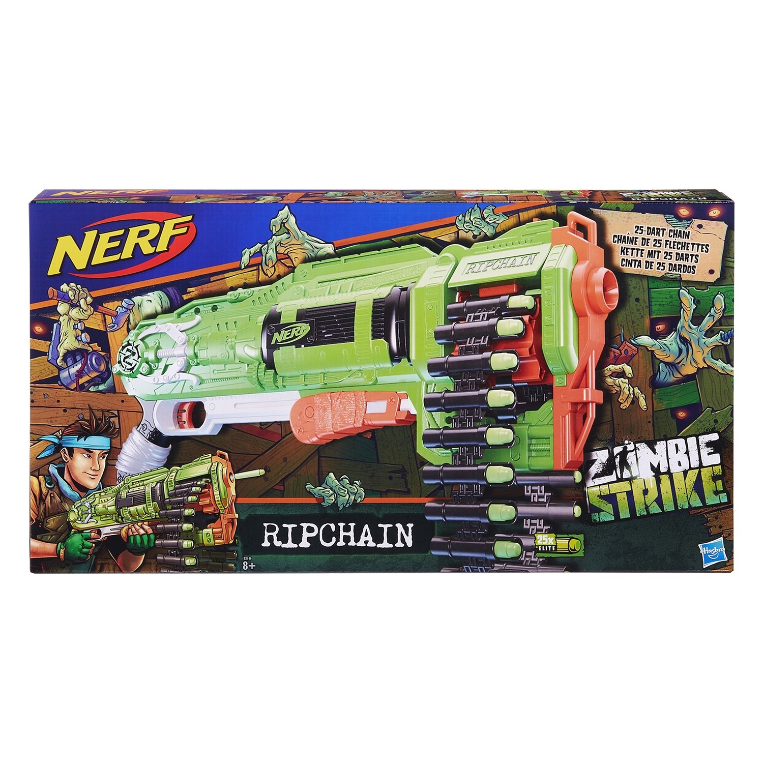 Бластер Nerf Зомби Страйк E2146 Цепевик