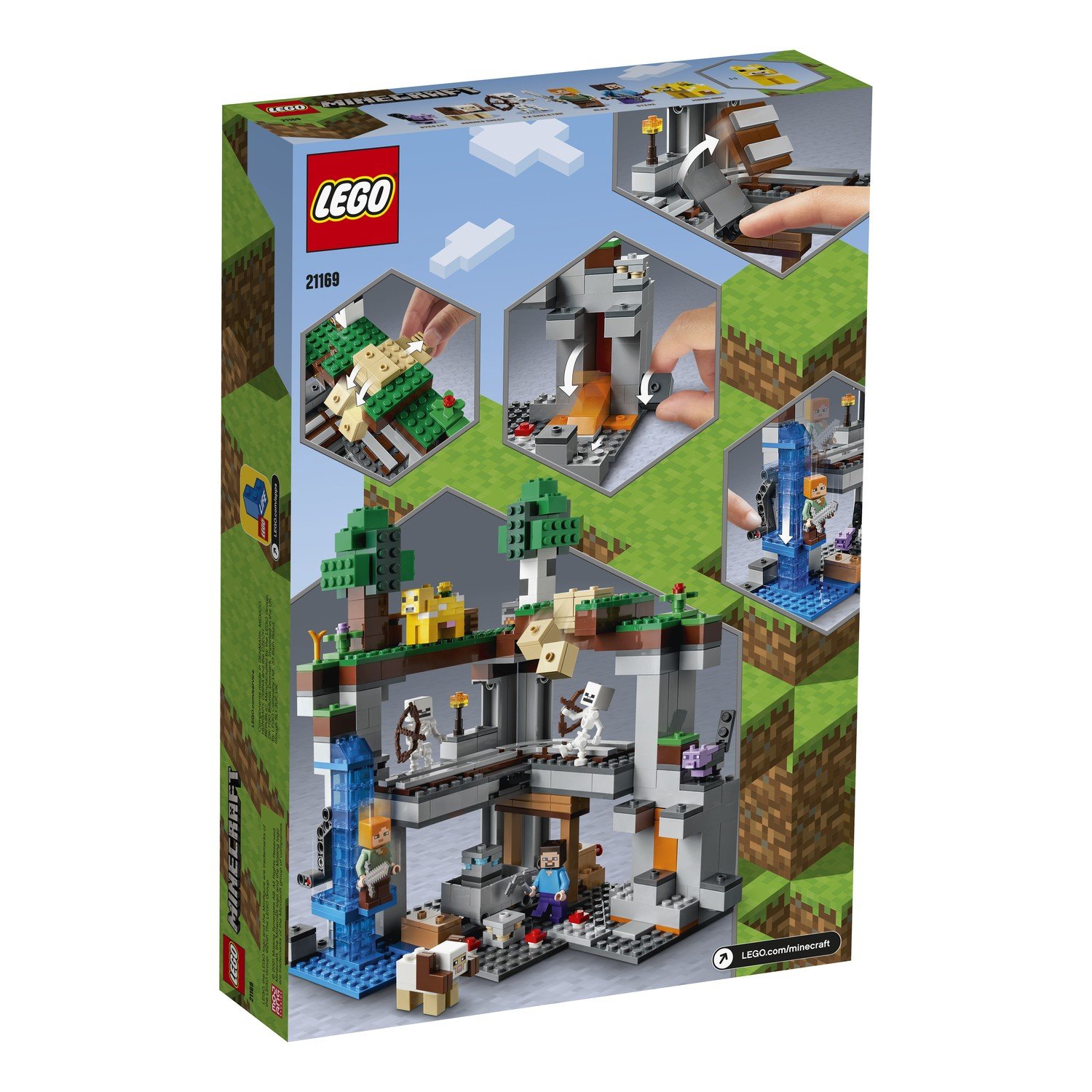 Lego Minecraft 21169 Первое приключение