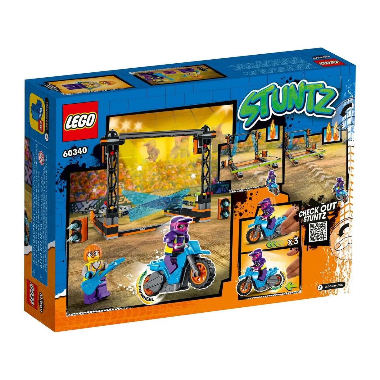 Lego City 60340 Трюковое испытание - Лезвие