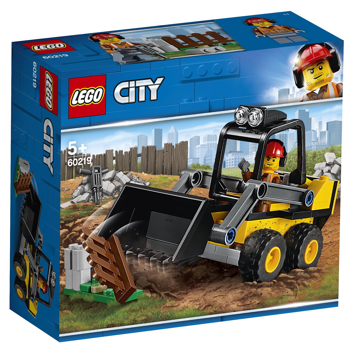 Lego City 60219 Строительный погрузчик