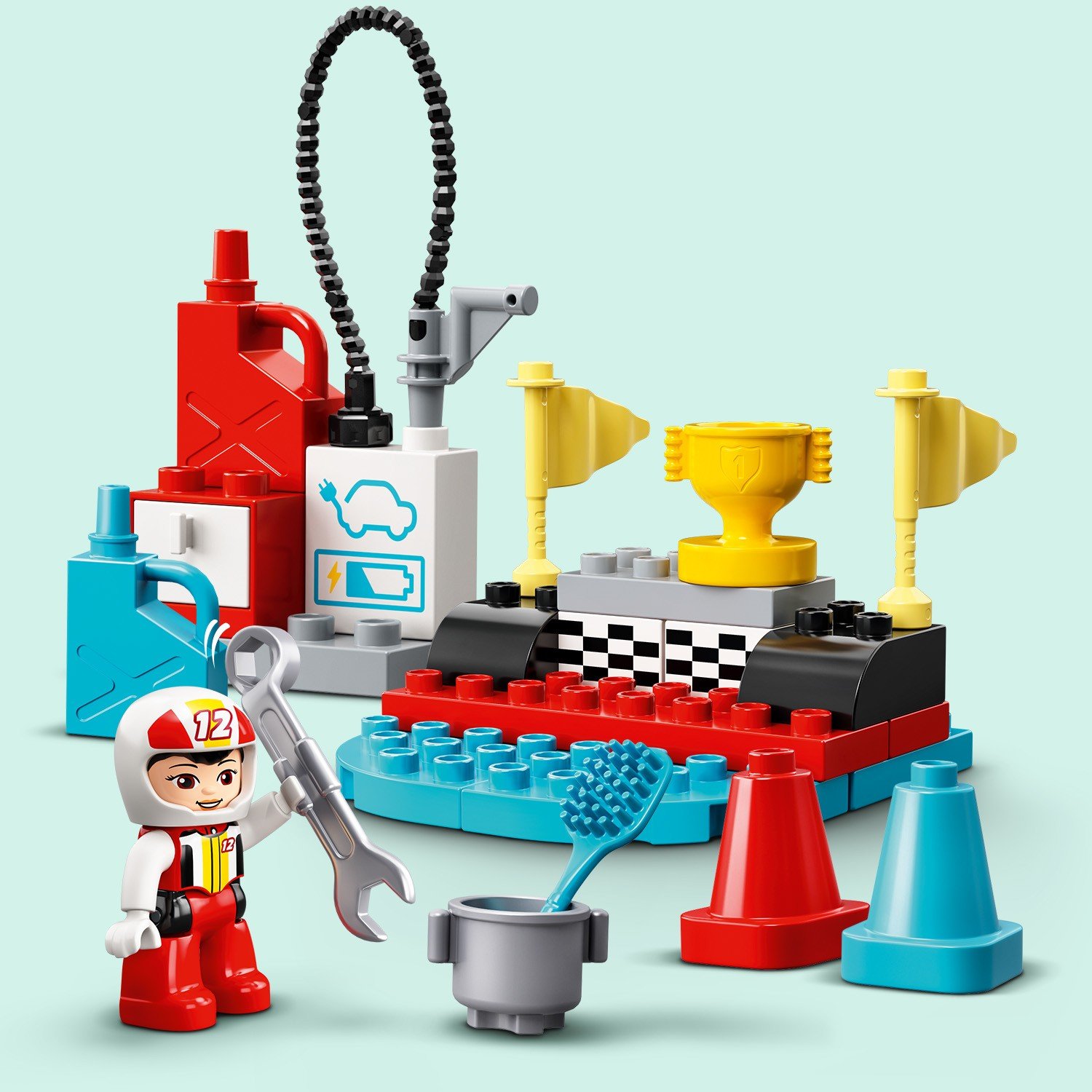 Lego Duplo 10947 Гоночные машины
