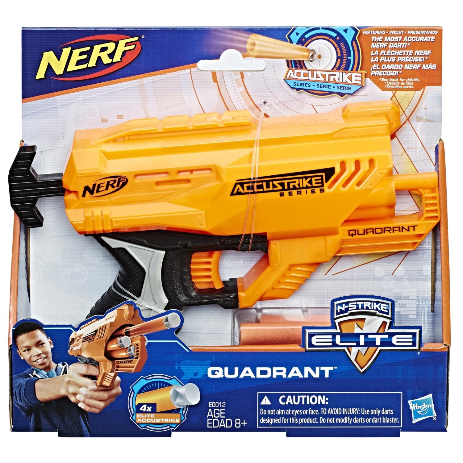 Бластер Nerf Аккустрайк E0012 Квадрант