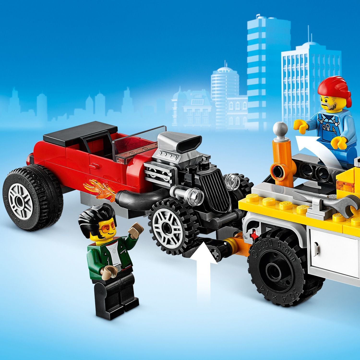 Lego City 60258 Тюнинг-мастерская