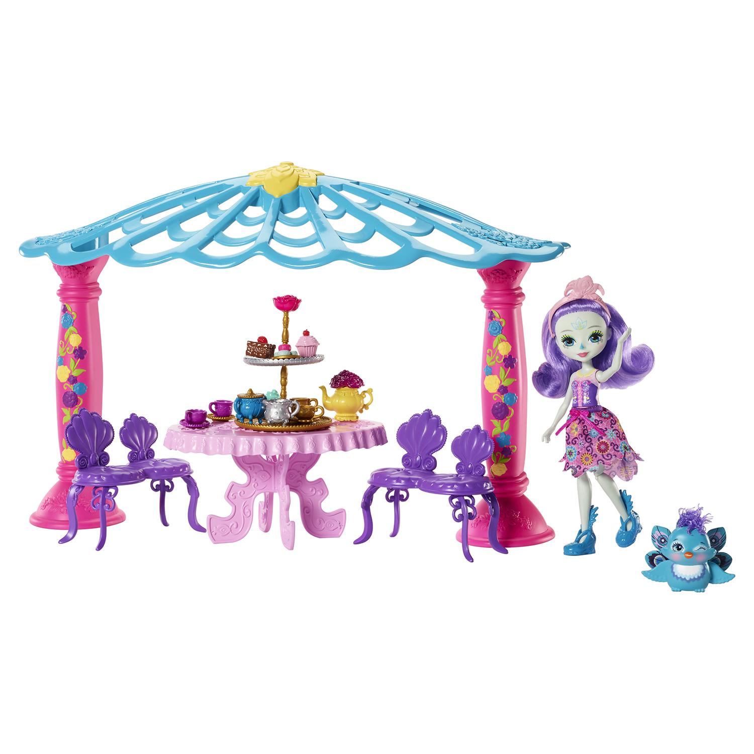 Набор Enchantimals FRH49 Чаепитие Пэттер Павлины и Флэпа