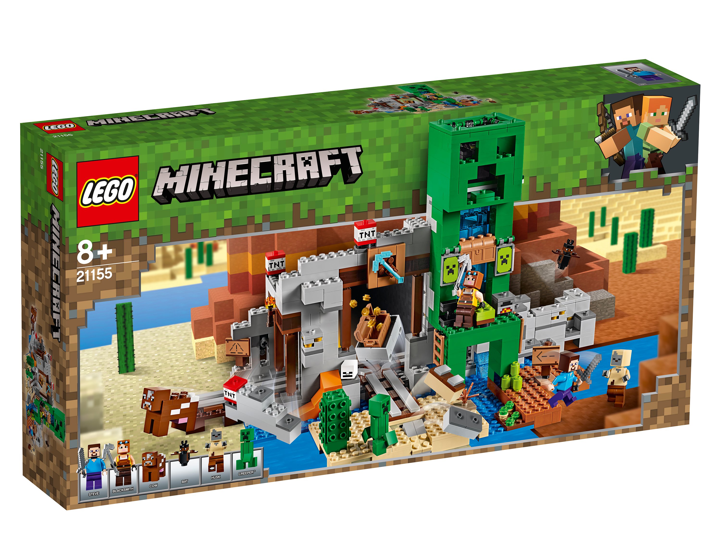 Lego Minecraft 21155 Шахта крипера