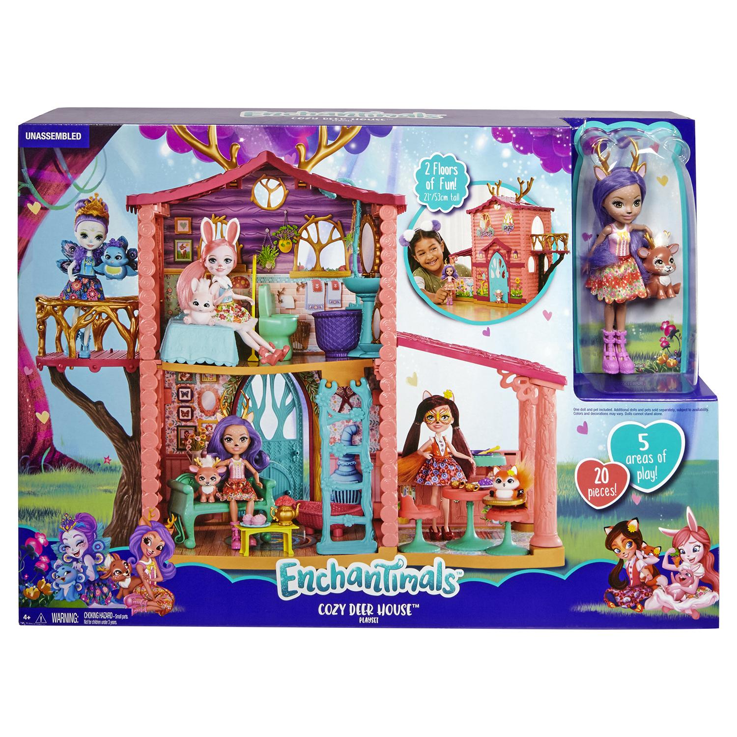Набор Enchantimals FRH50 Домик Данессы Оленни