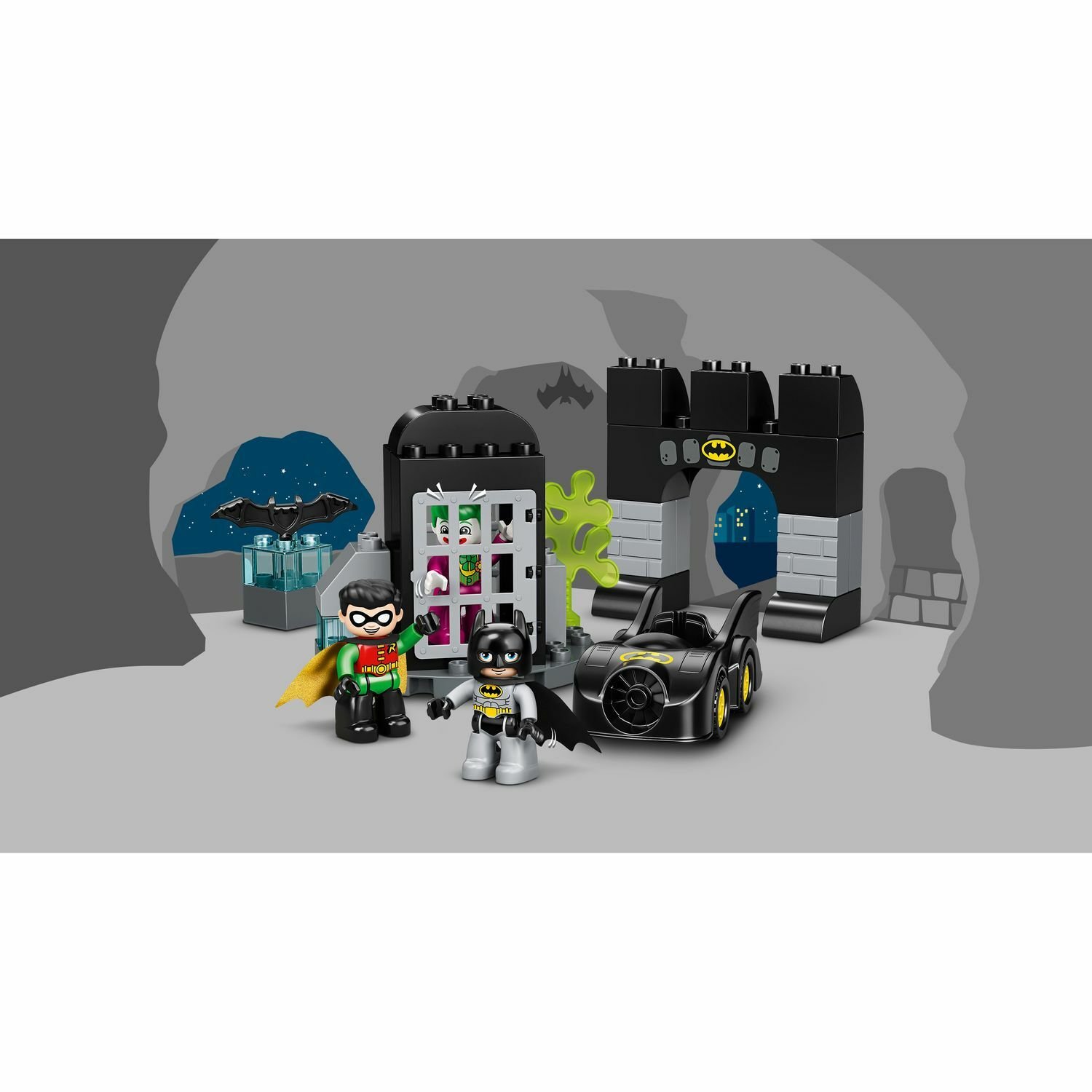Lego Duplo 10919 Super Heroes Бэтпещера