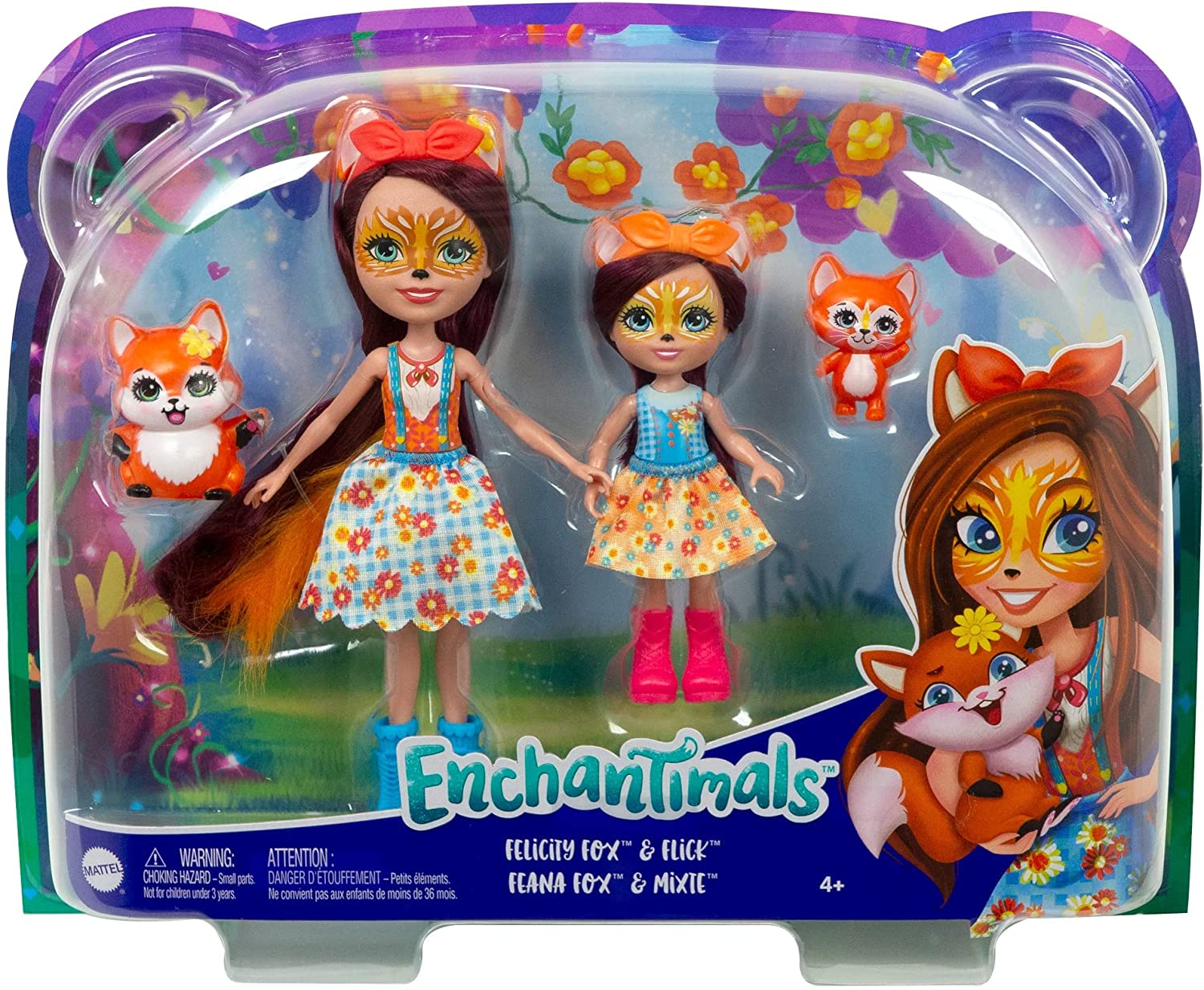 Набор Enchantimals HCF81 Фелисити и Феана Лис