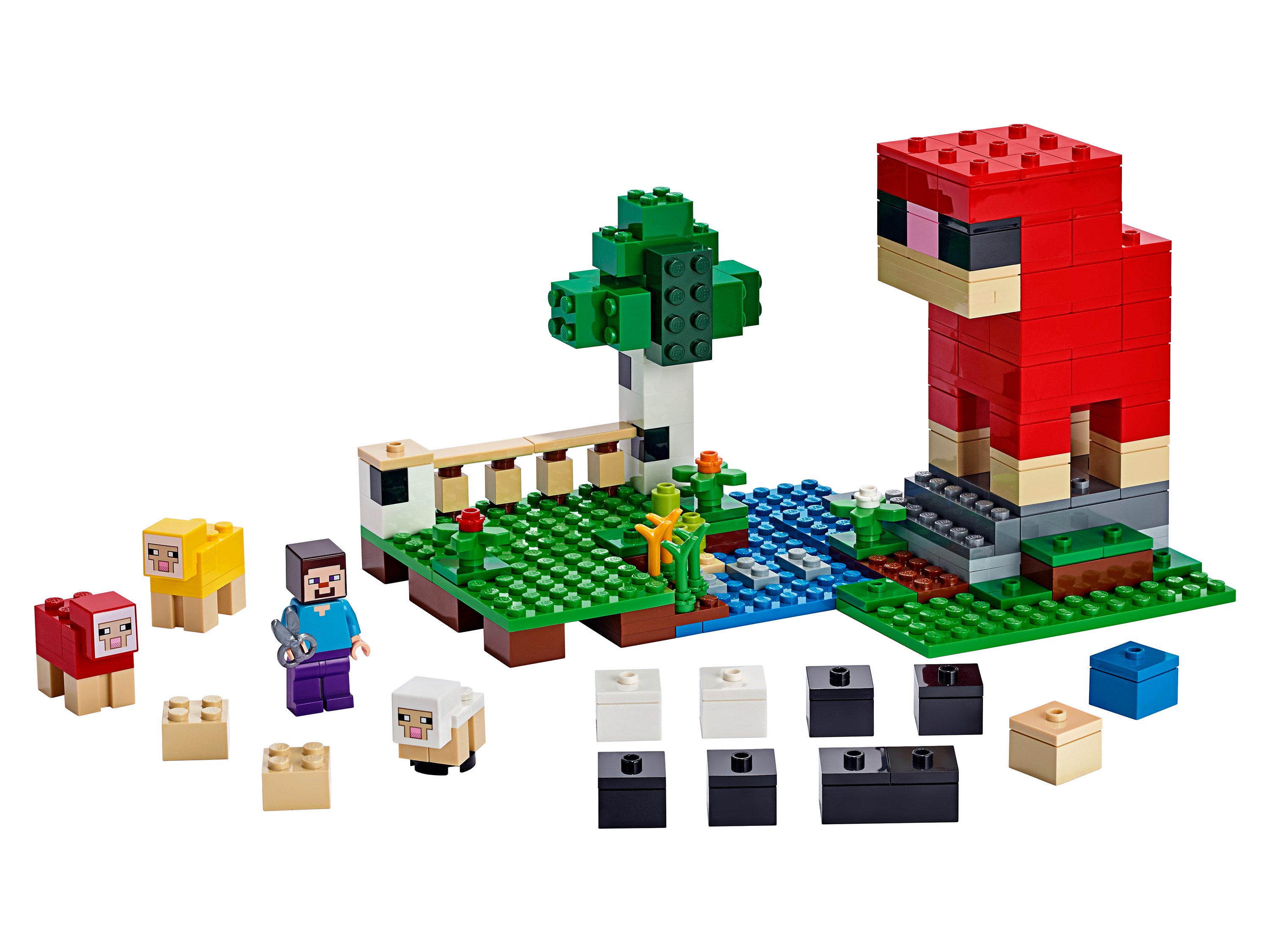 Lego Minecraft 21153 Шерстяная ферма