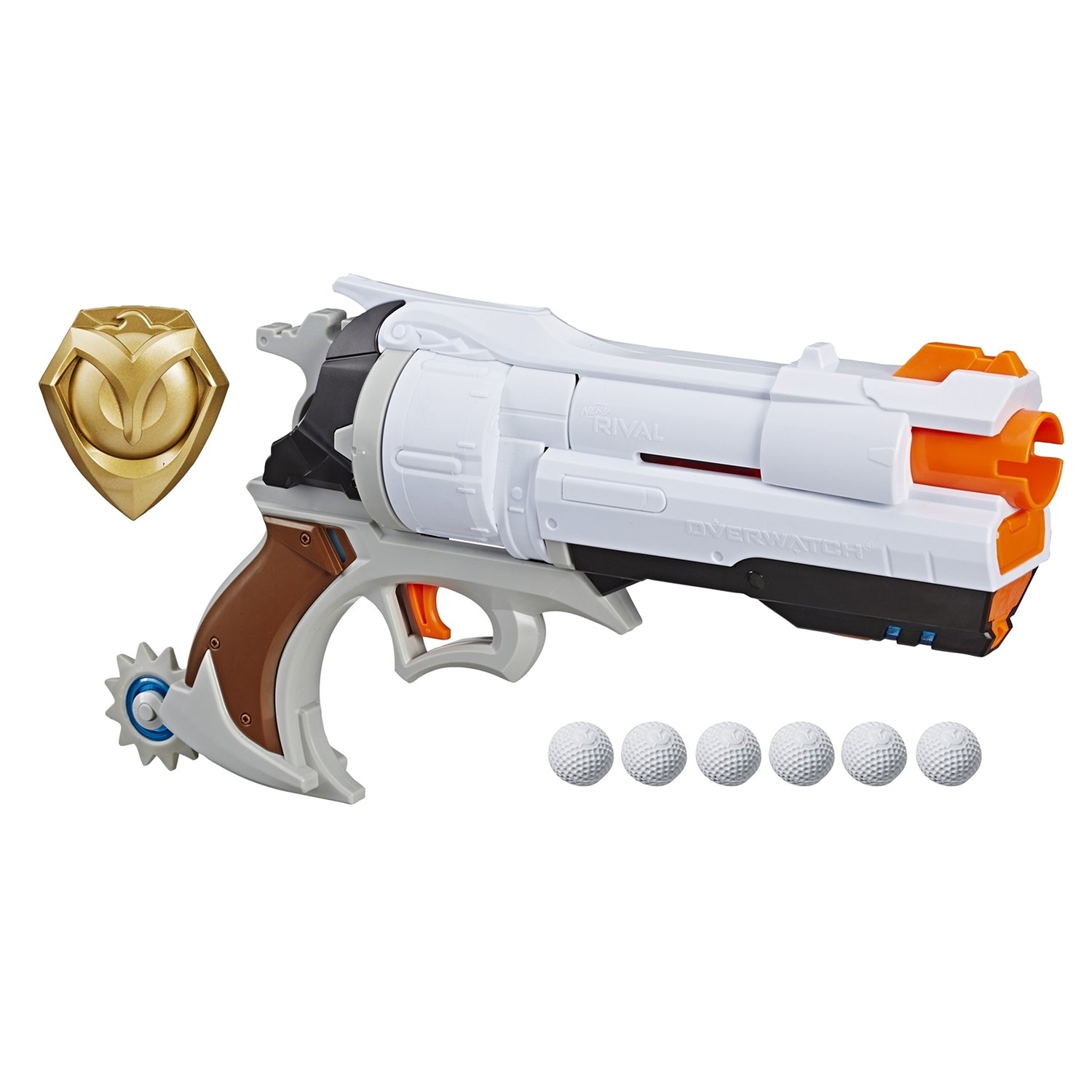 Бластер Nerf Райвал E3121 Овервотч Маккри