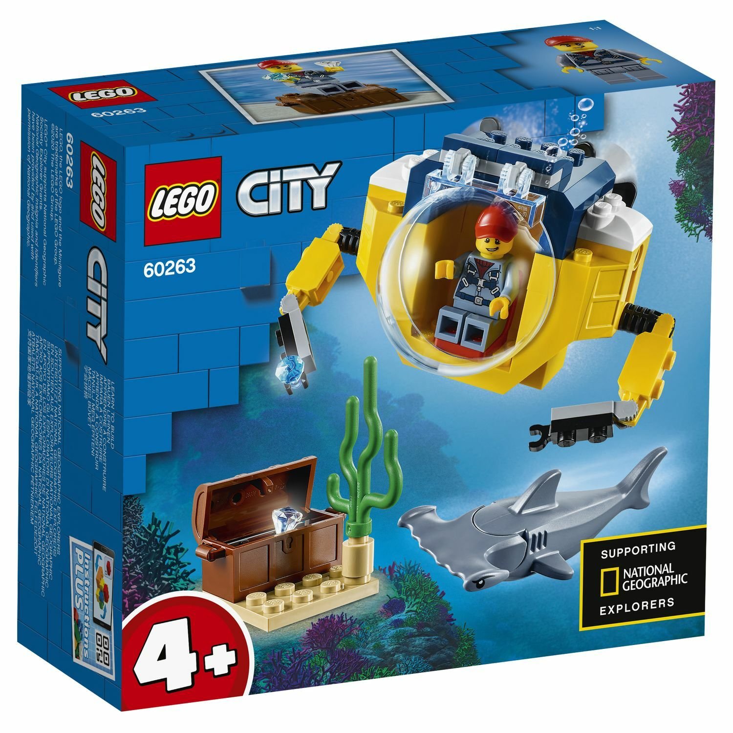 Lego City 60263 Океан: мини-подлодка