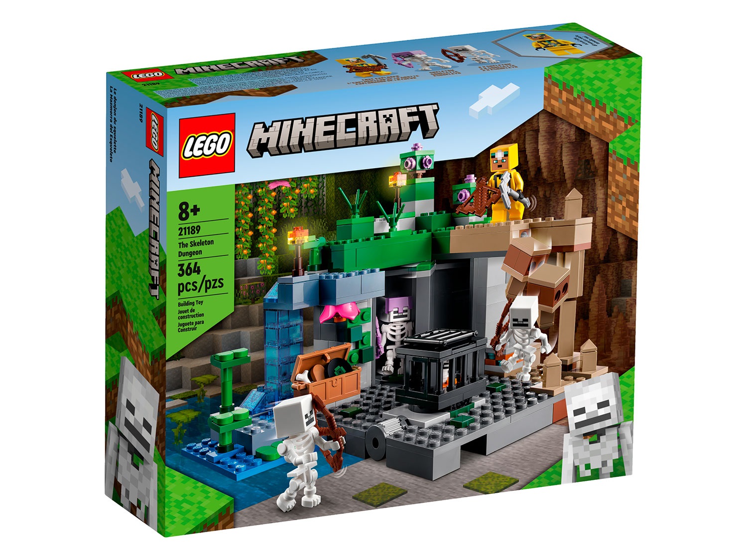 Lego Minecraft 21189 Подземелье скелета