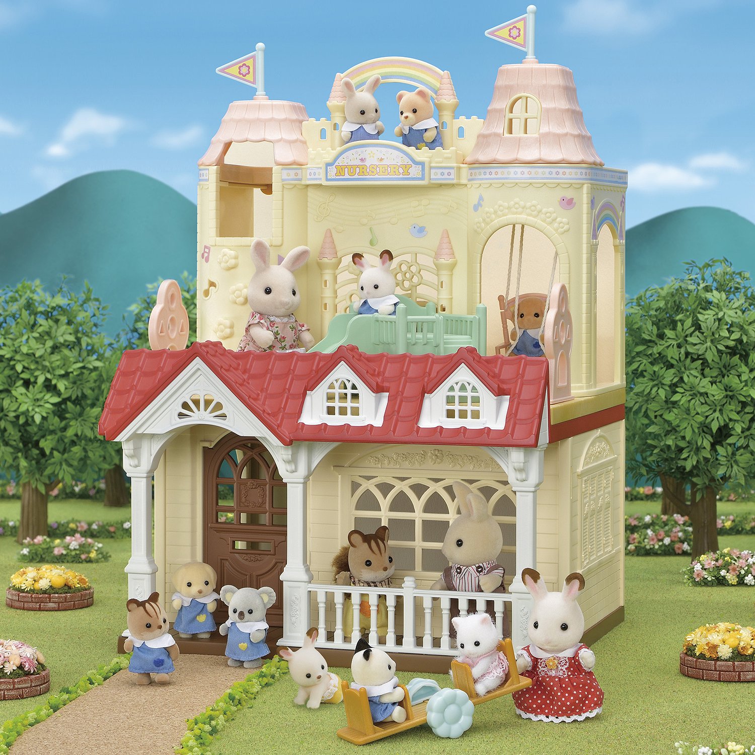 Набор Sylvanian Families 5393 Малиновый домик