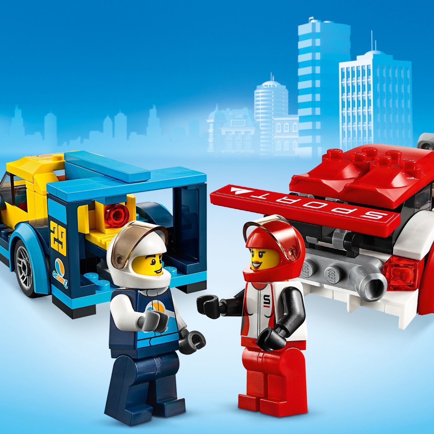 Lego City 60256 Гоночные автомобили