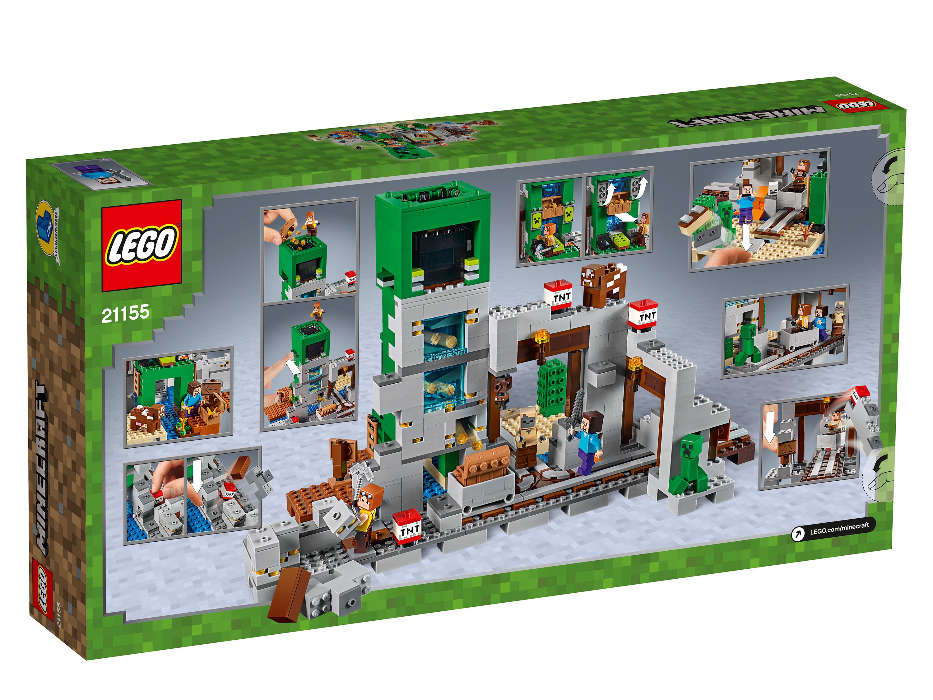 Lego Minecraft 21155 Шахта крипера