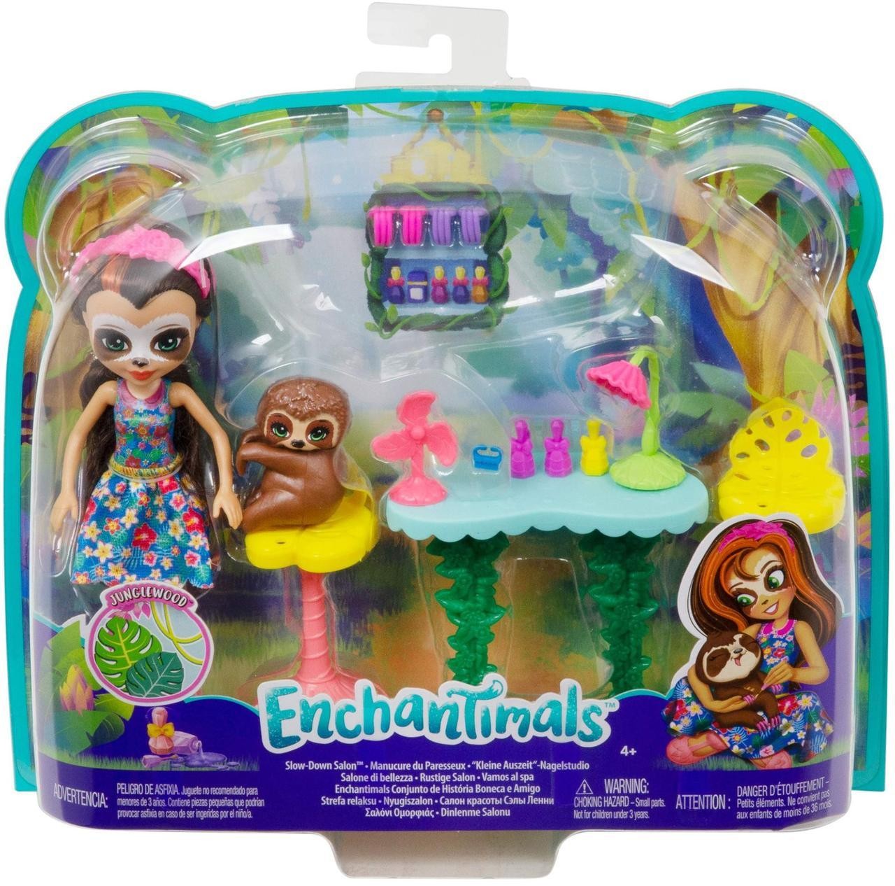 Набор Enchantimals GFN54 Салон красоты Сэлы Ленни