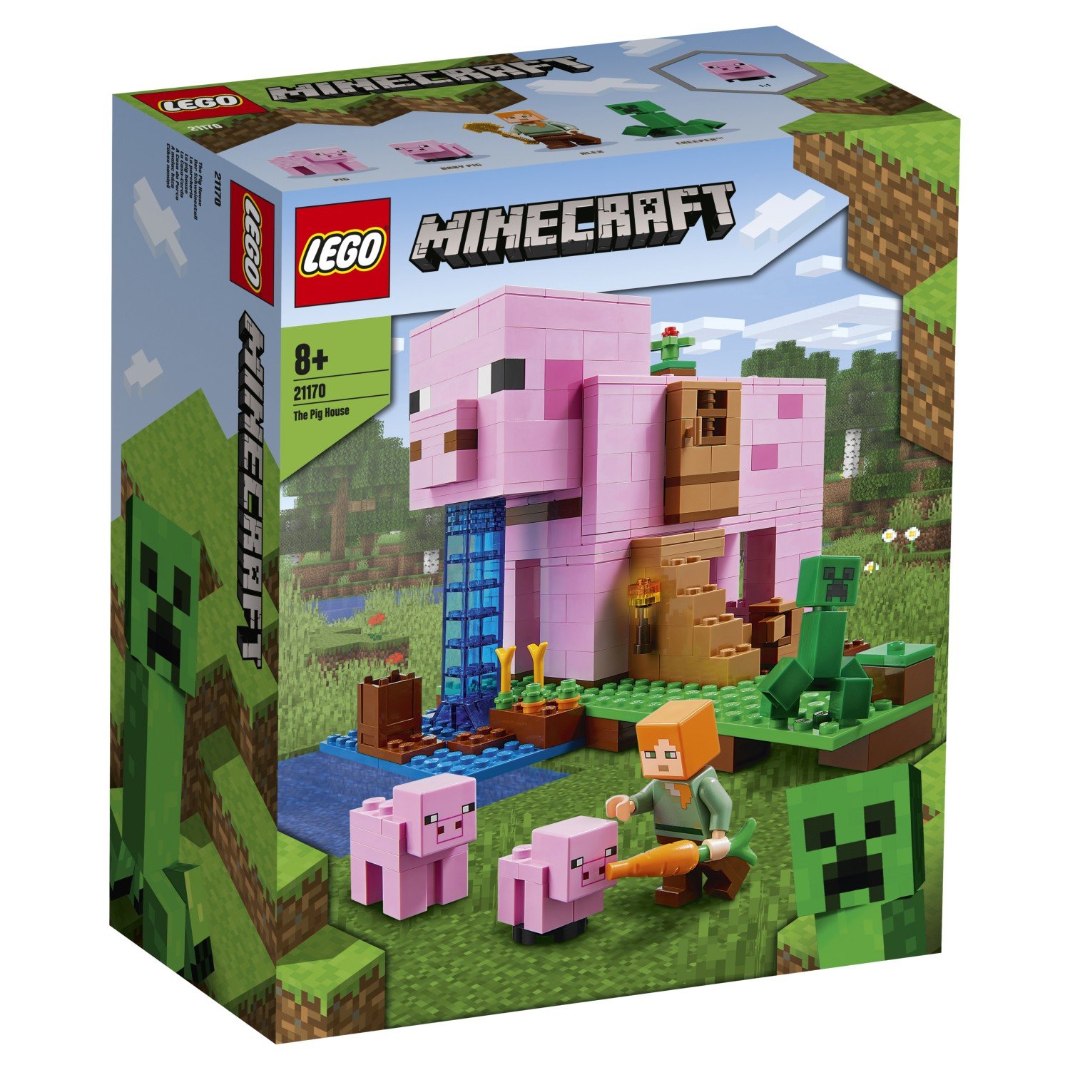 Lego Minecraft 21170 Дом-свинья