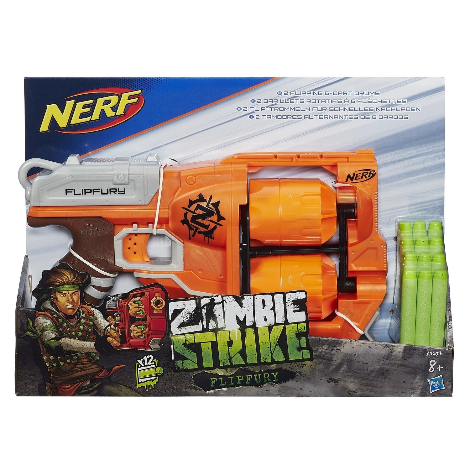Бластер Nerf Зомби Страйк A9603 Переворот
