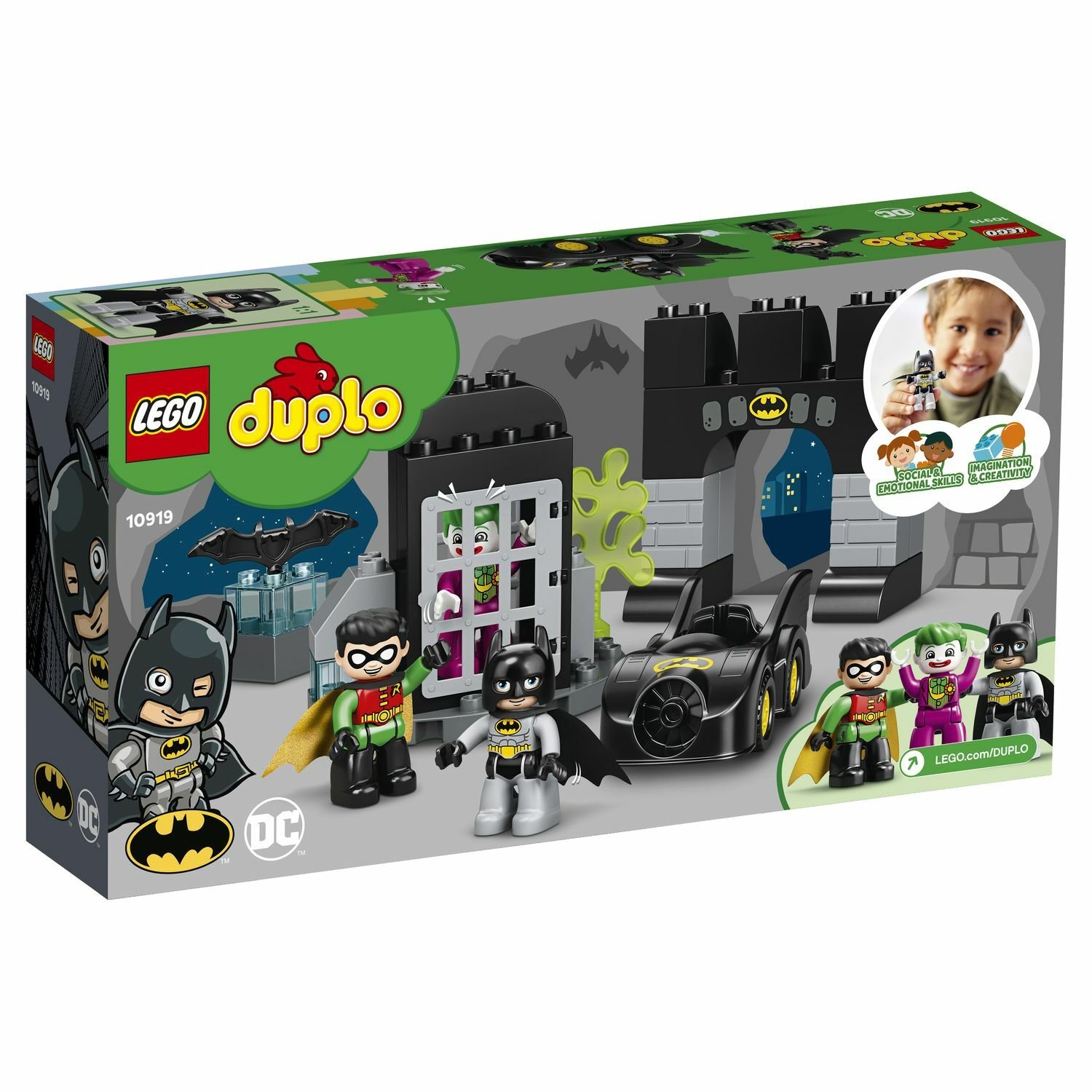 Lego Duplo 10919 Super Heroes Бэтпещера