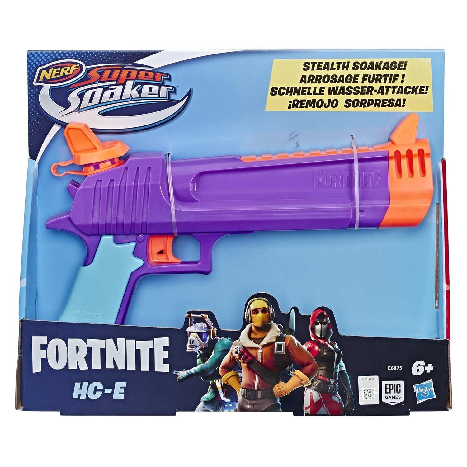 Бластер водяной Nerf Фортнайт E6875 HC-E