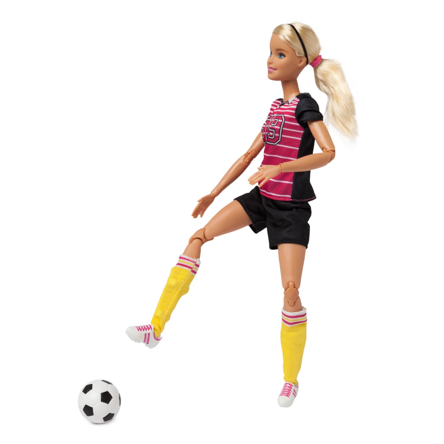 Кукла Barbie DVF69 Спортсменка Футболистка Блондинка