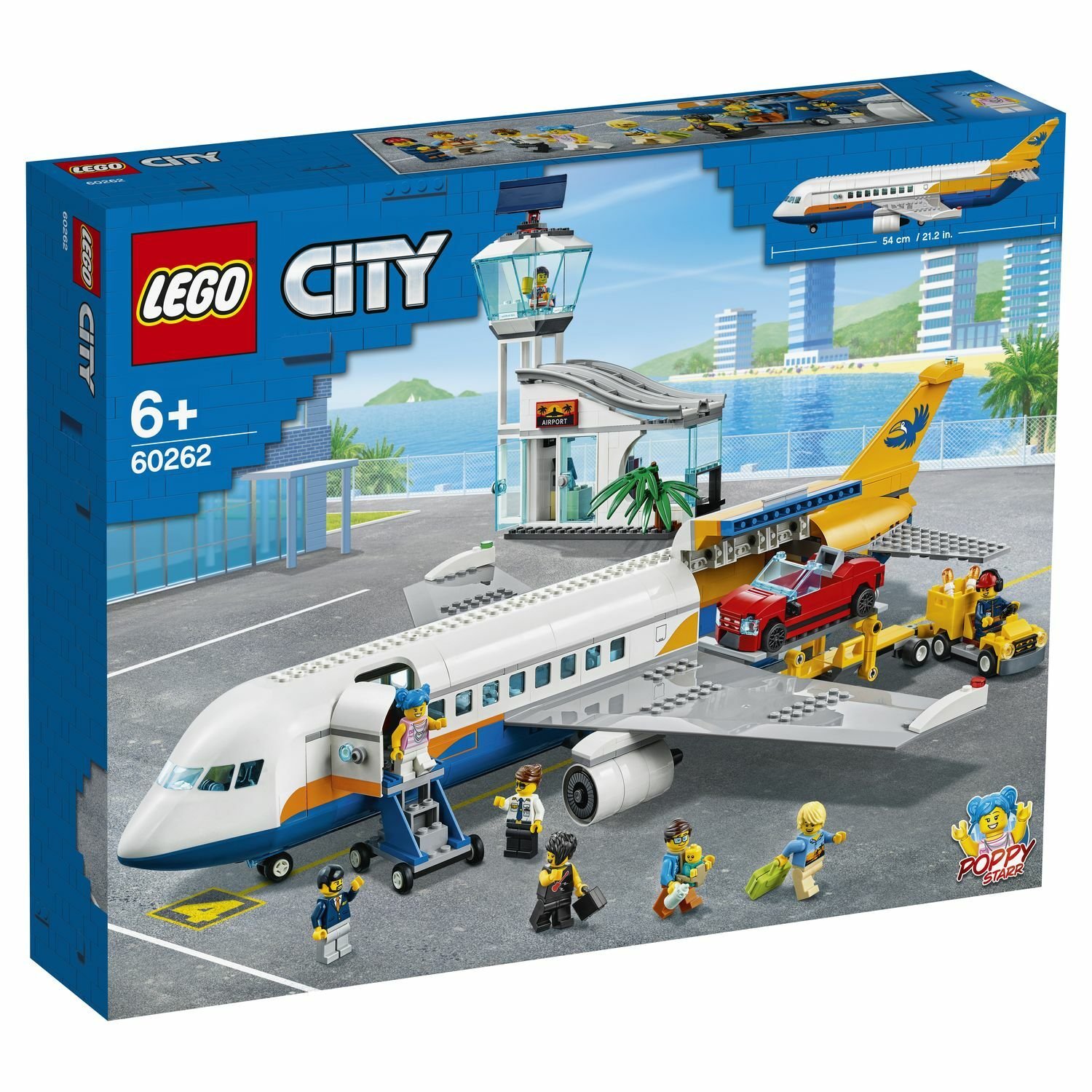 Lego City 60262 Пассажирский самолёт