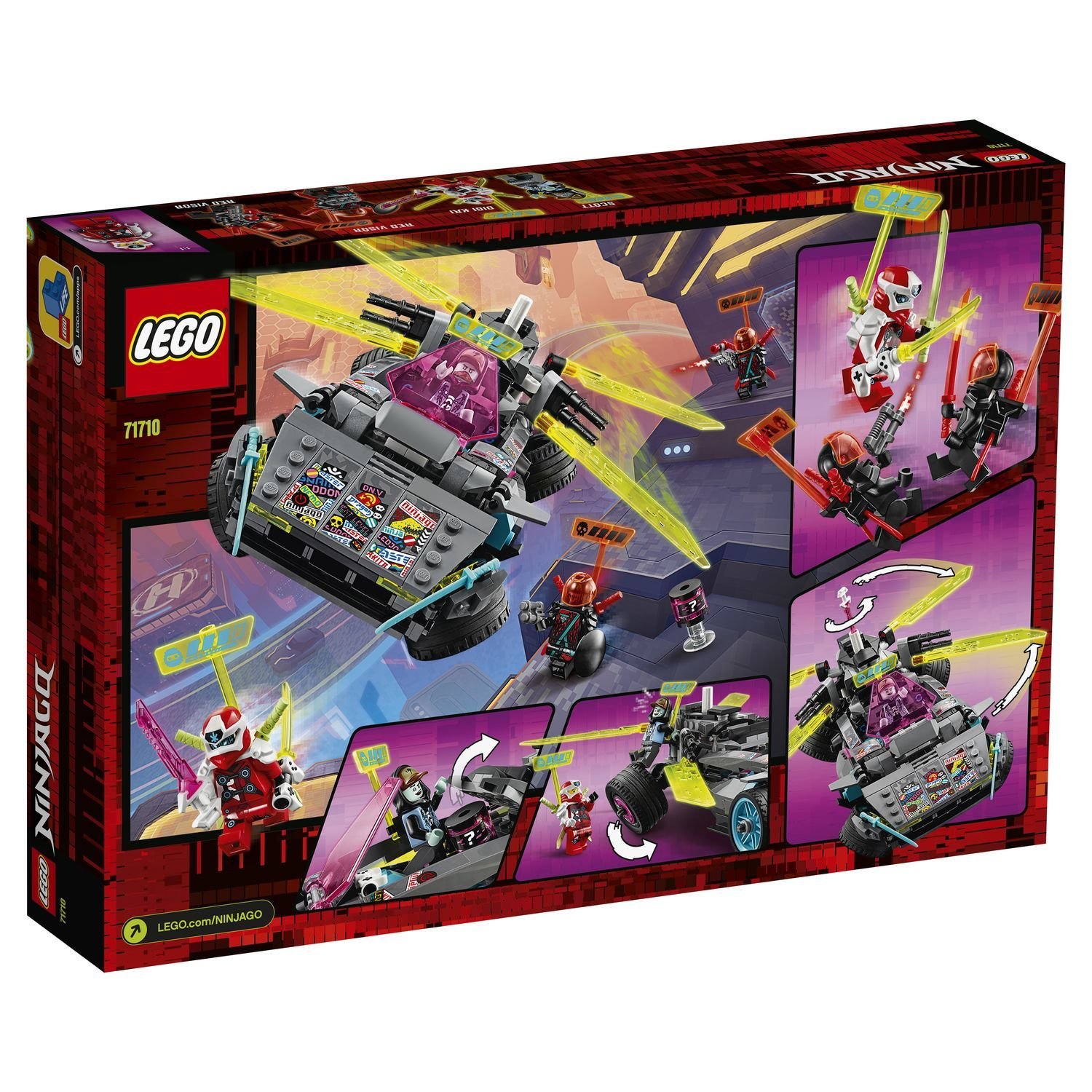 Lego Ninjago 71710 Специальный автомобиль Ниндзя