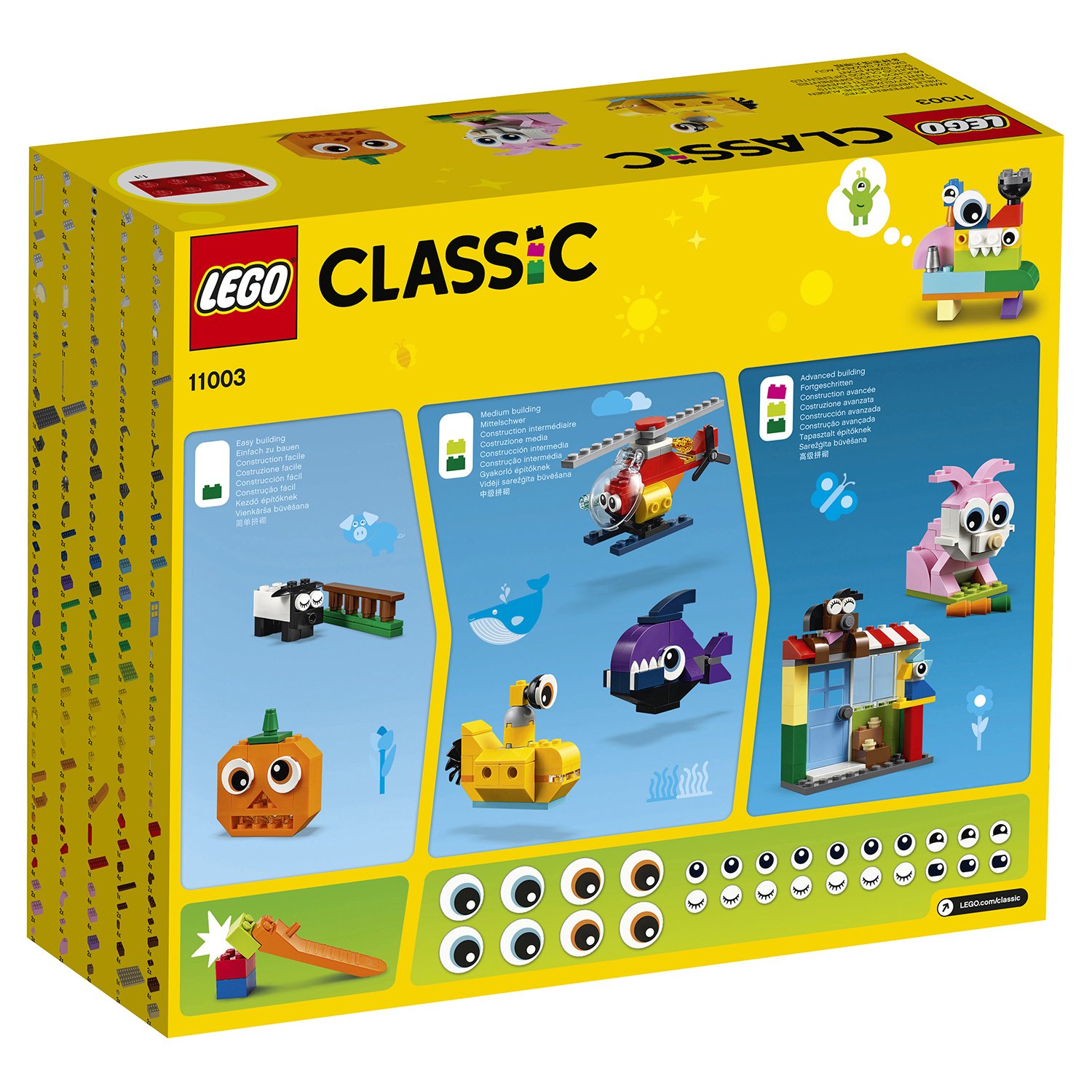 Lego Classic 11003 Кубики и глазки