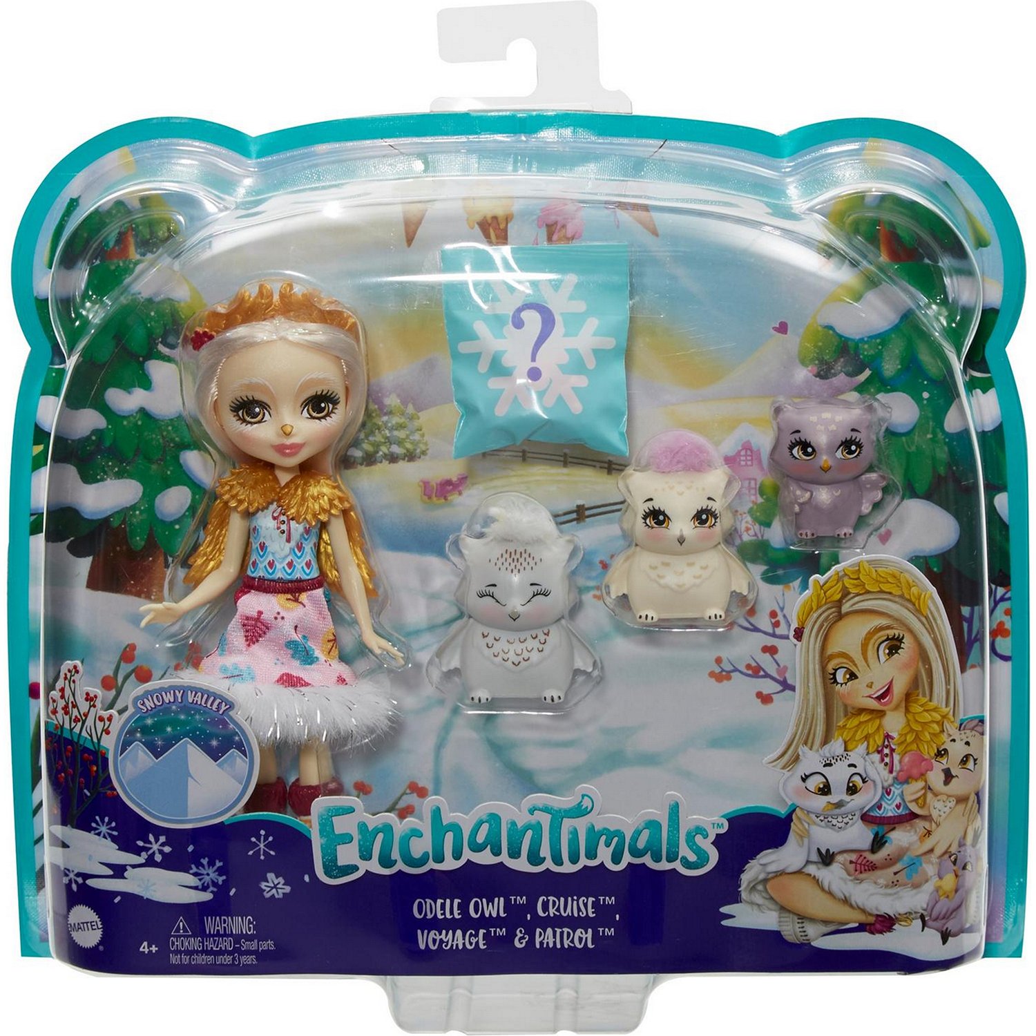 Набор Enchantimals GJX46 Одель Совуни с семьей