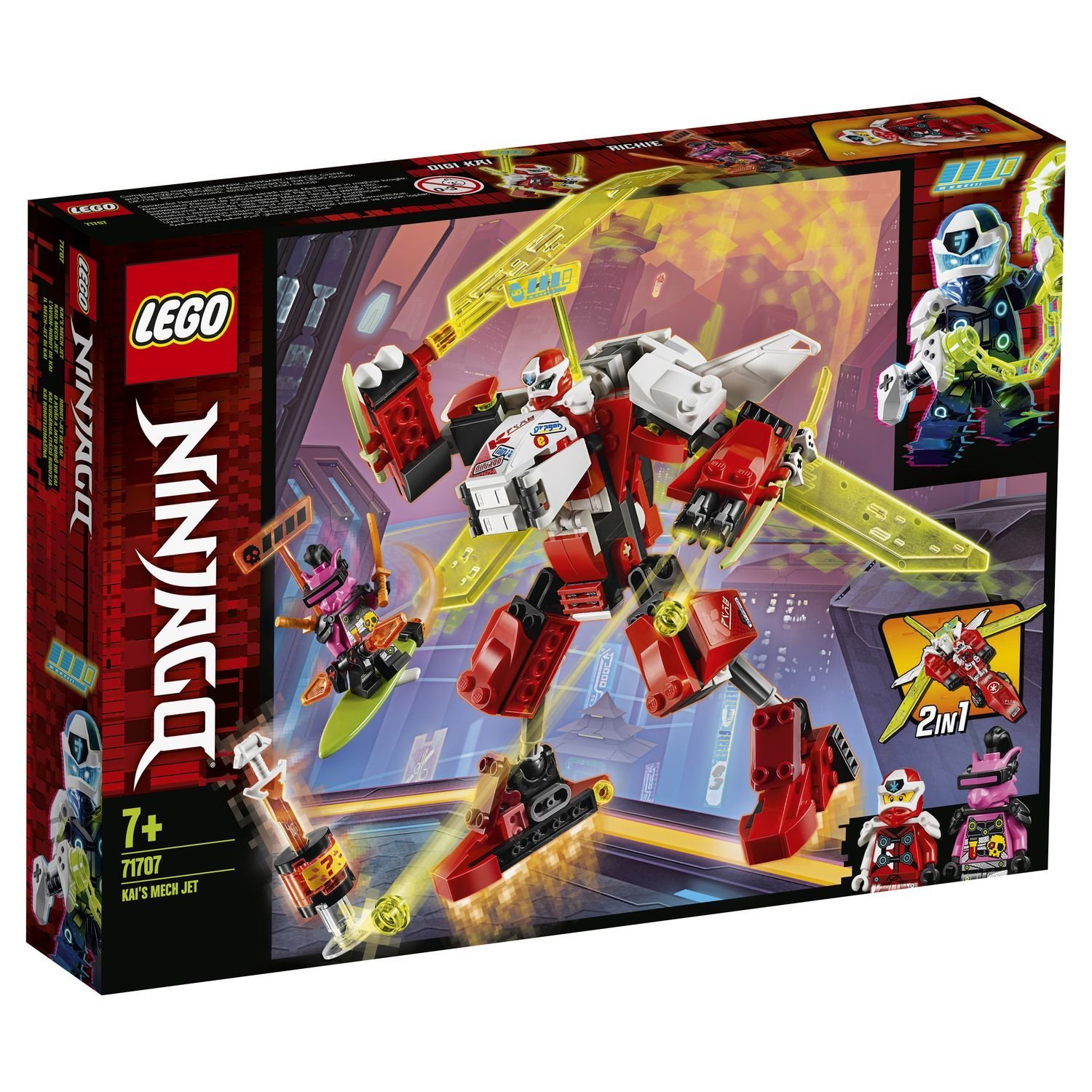 Lego Ninjago 71707 Реактивный самолёт Кая