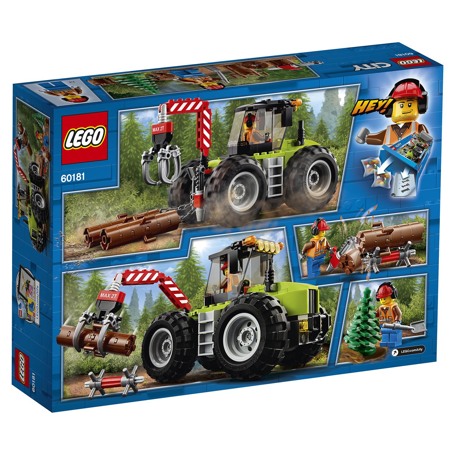 Lego City 60181 Лесной трактор