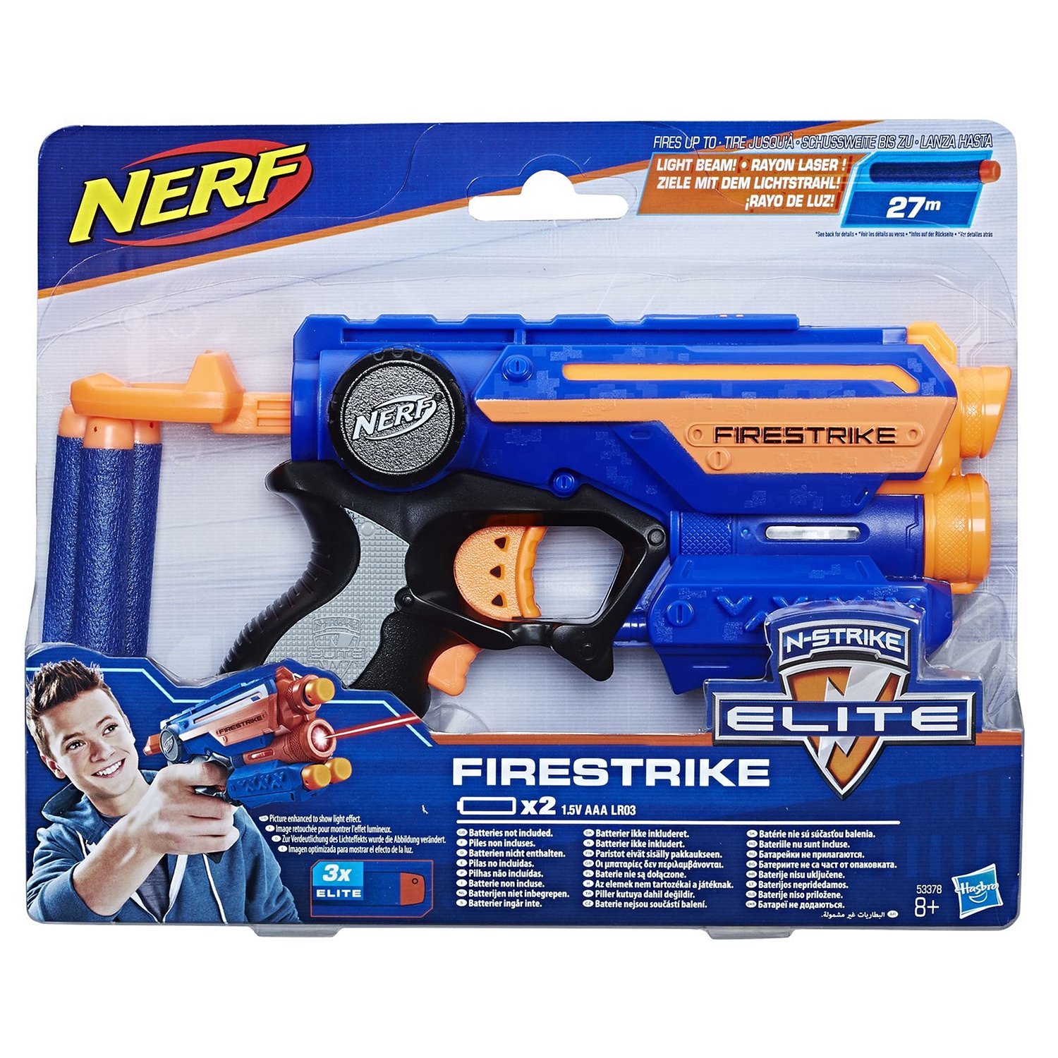 Бластер Nerf Элит 53378 Файрстрайк