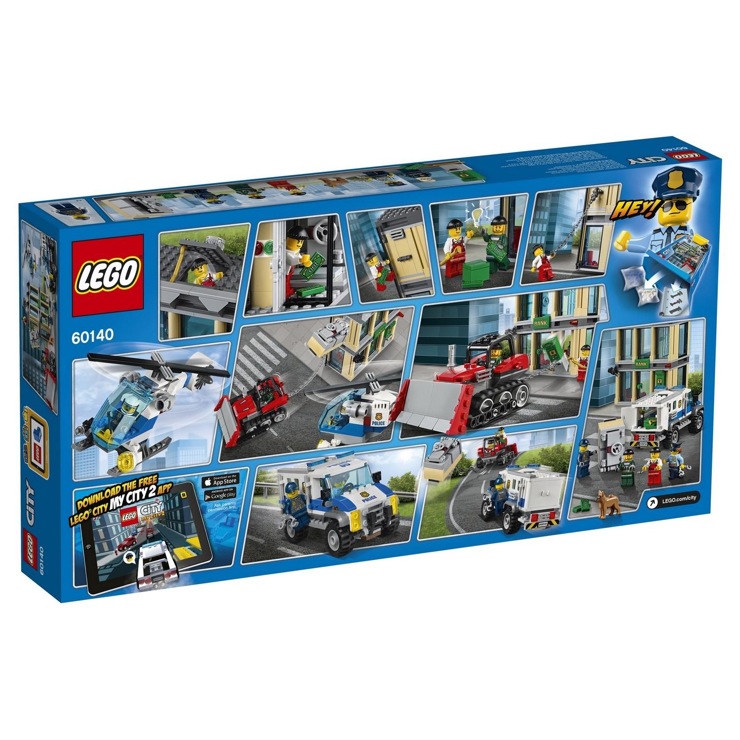Lego City 60140 Ограбление на бульдозере