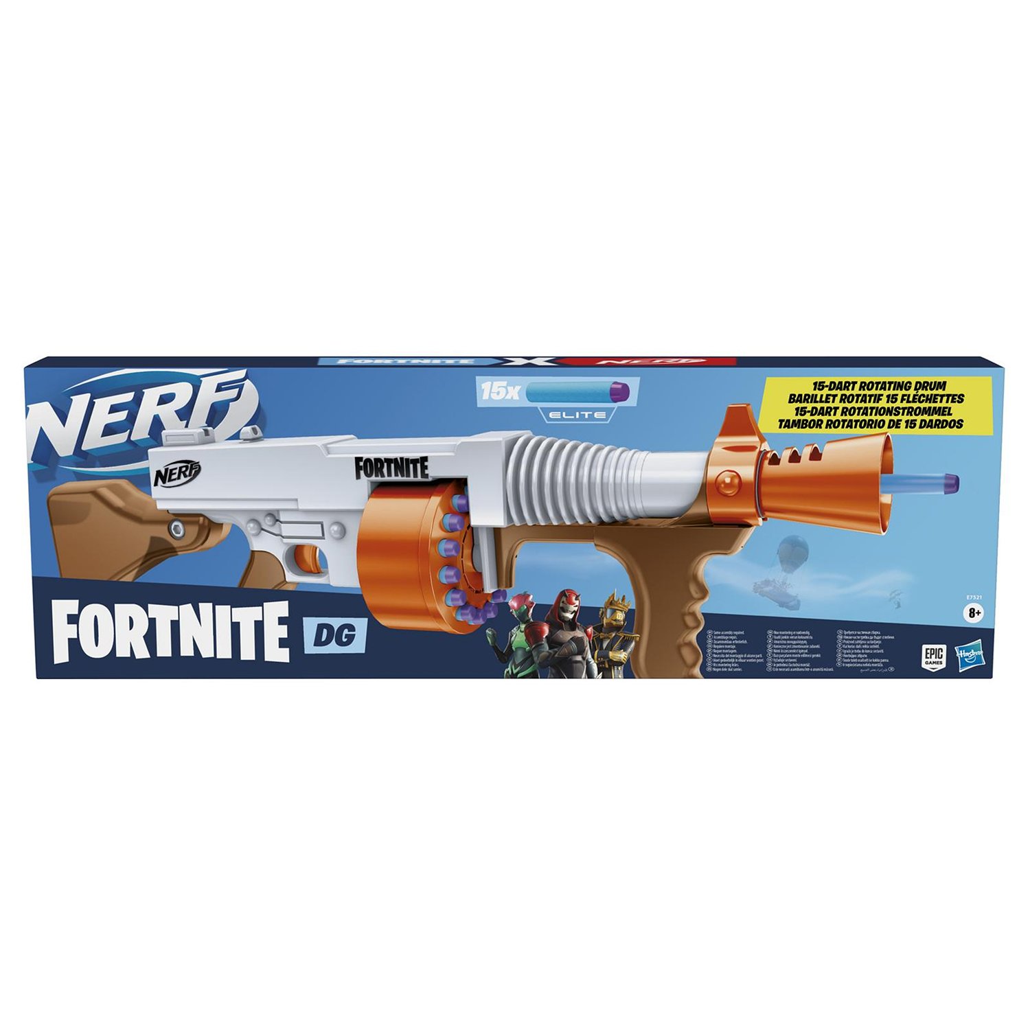 Бластер Nerf Фортнайт E7521 ДиДжи