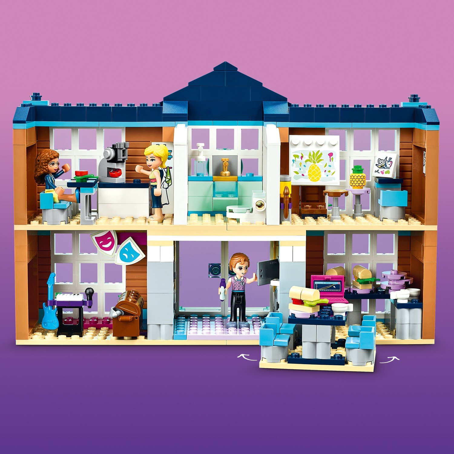 Lego Friends 41682 Школа Хартлейк Сити