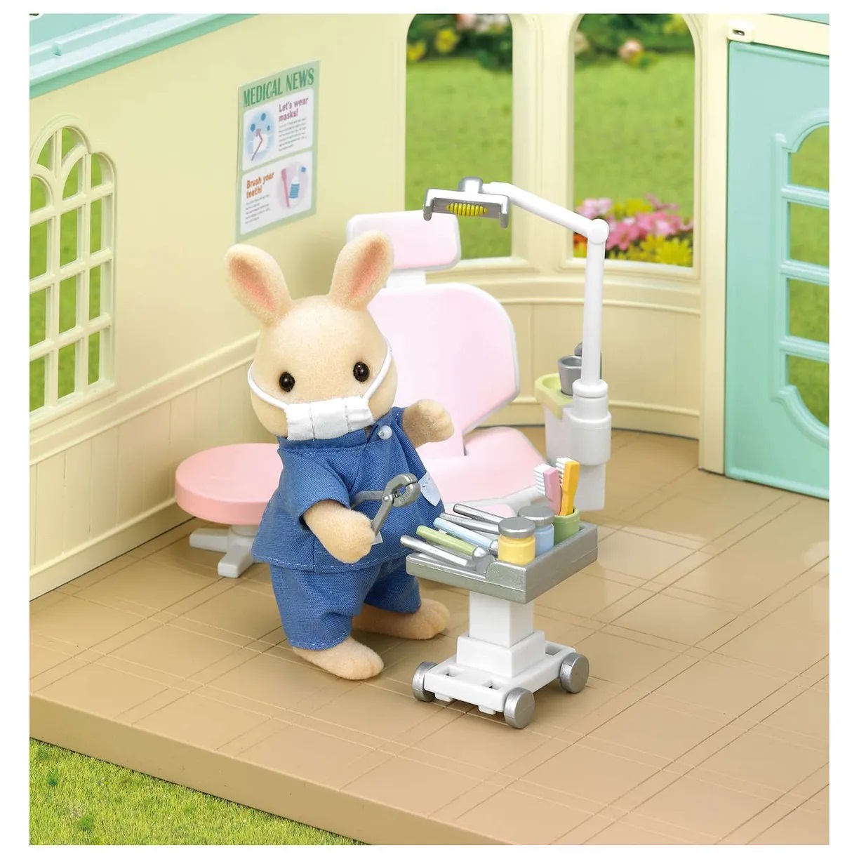 Набор Sylvanian Families 5095 Кролик-стоматолог