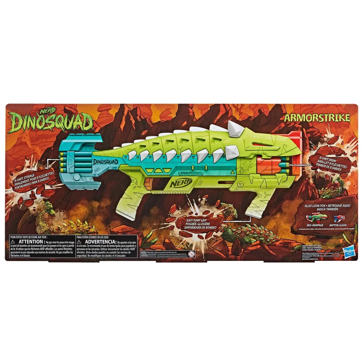 Бластер Nerf Дино F5855 Армострайк