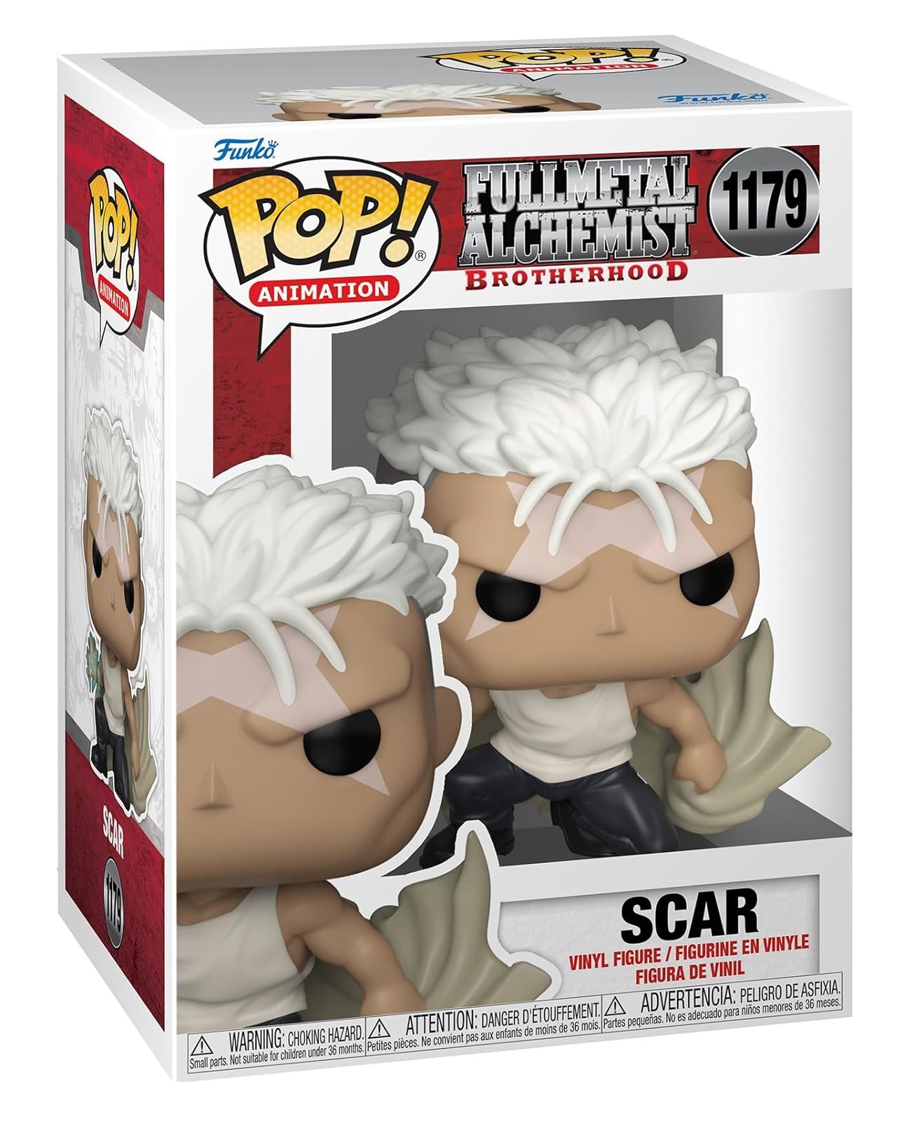 Фигурка Funko POP! Animation Fullmetal Alchemist Scar №1179