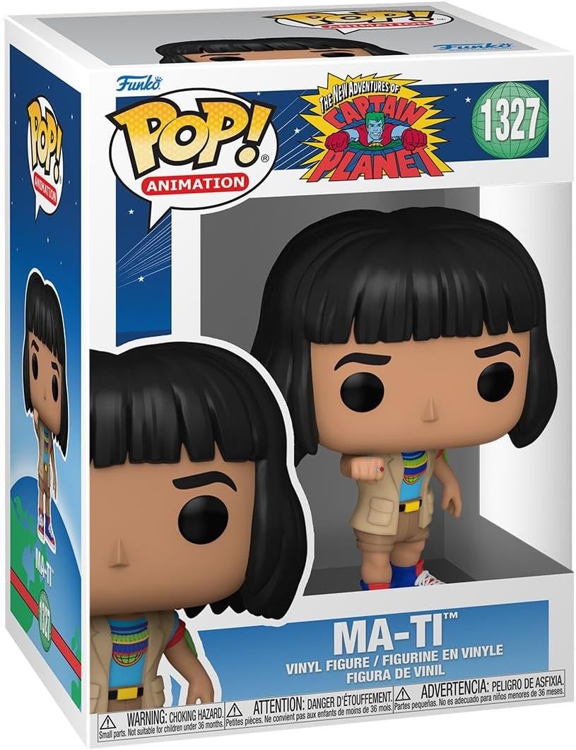 Фигурка Funko POP! Animation Captain Planet MA-TI №1327